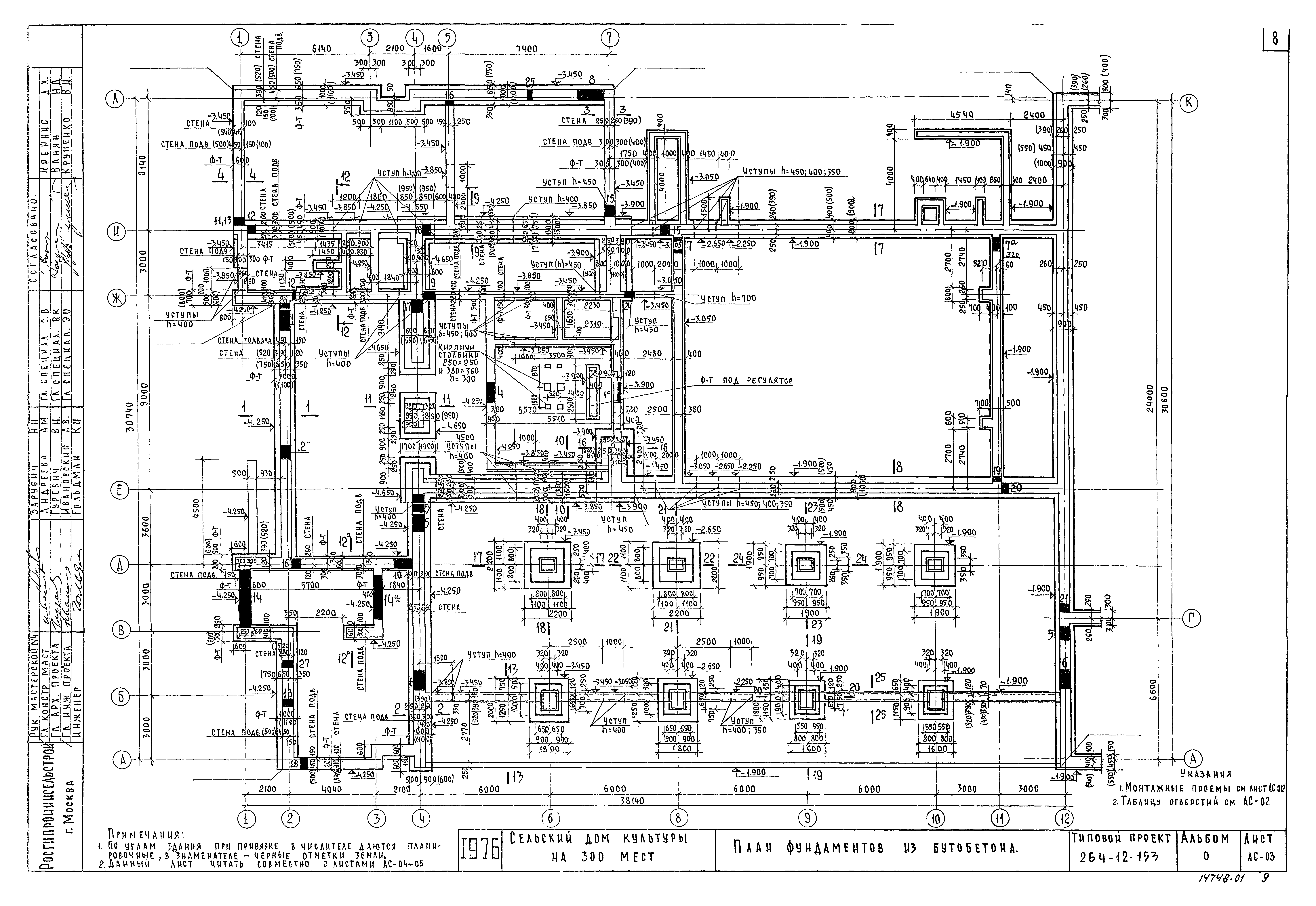 Типовой проект 264-12-153