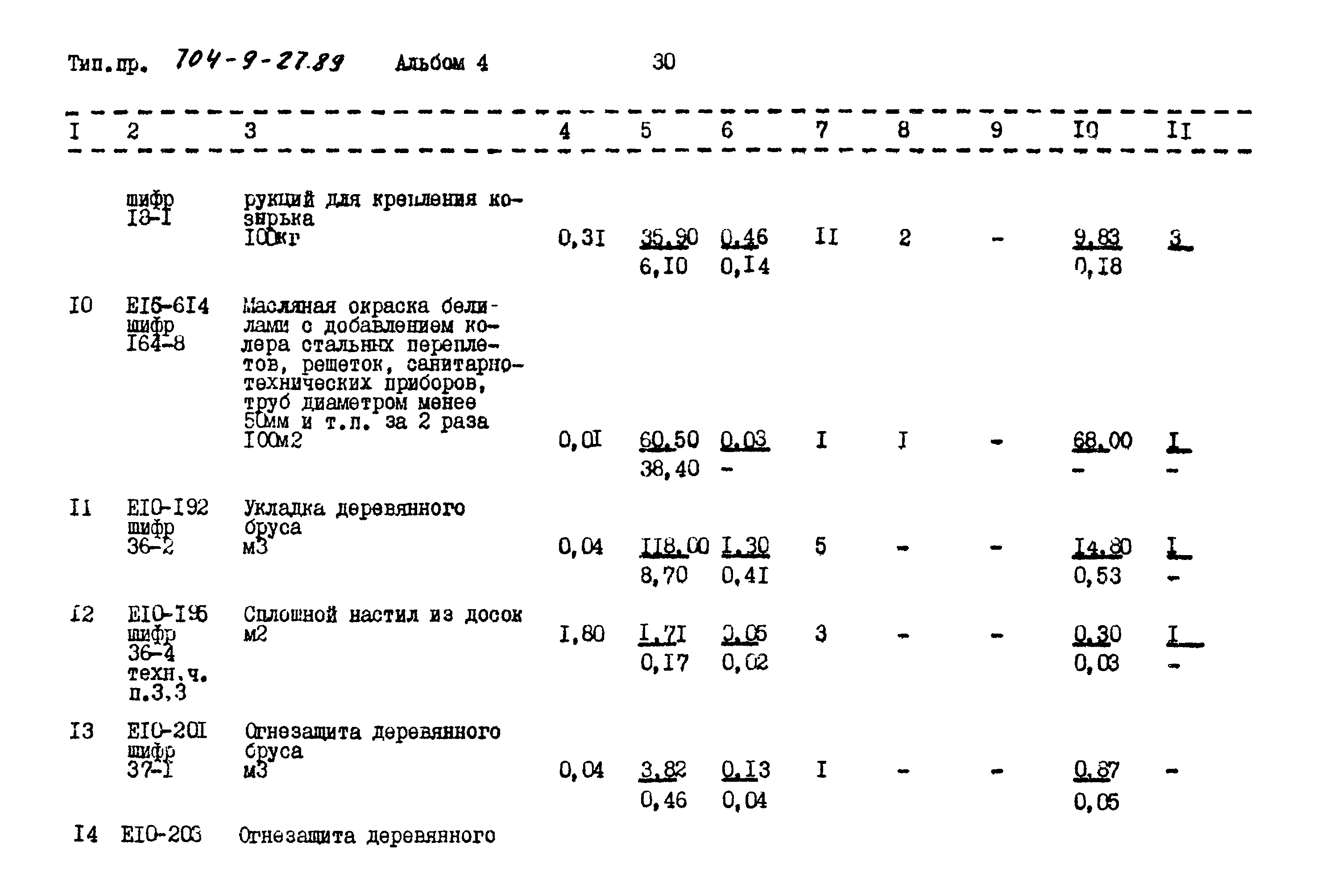 Типовой проект 704-9-27.89