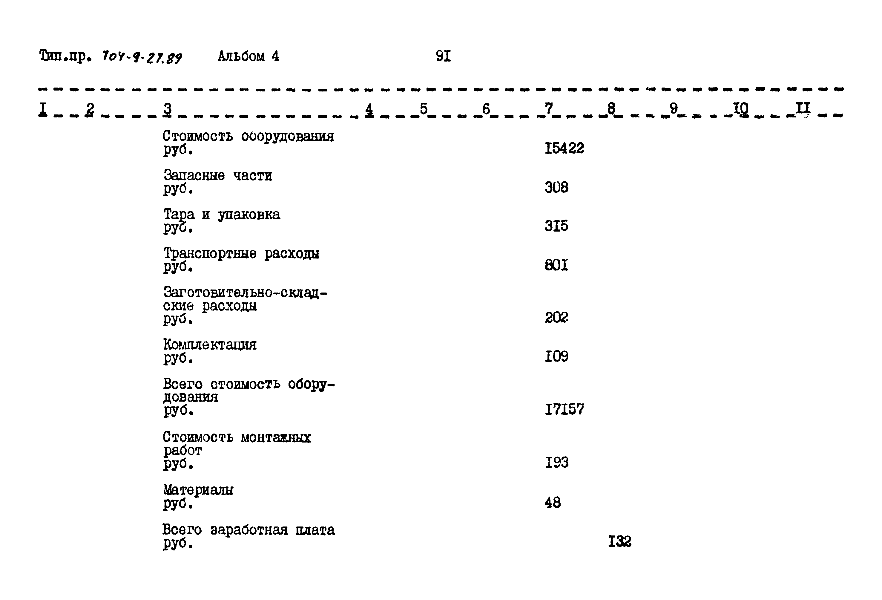 Типовой проект 704-9-27.89