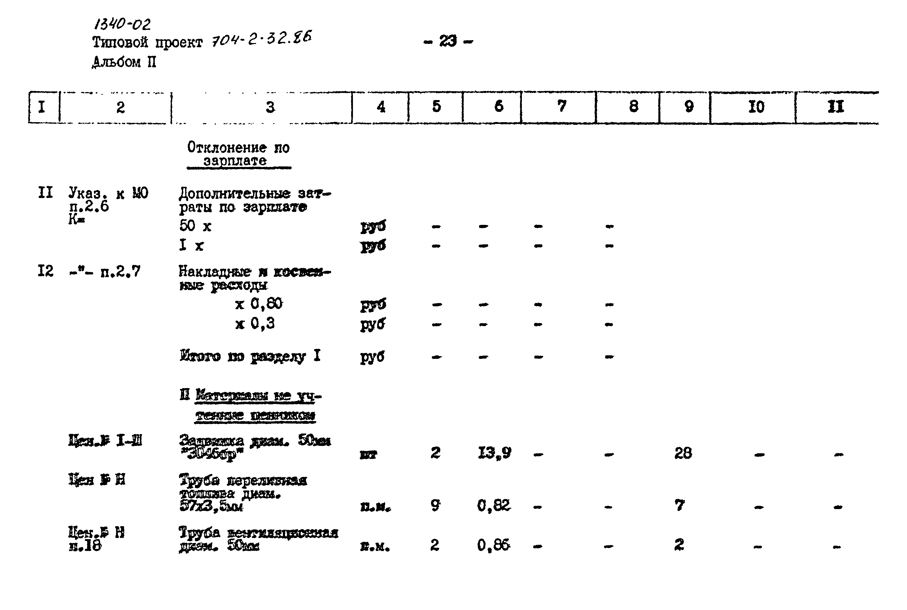 Типовой проект 704-2-32.86