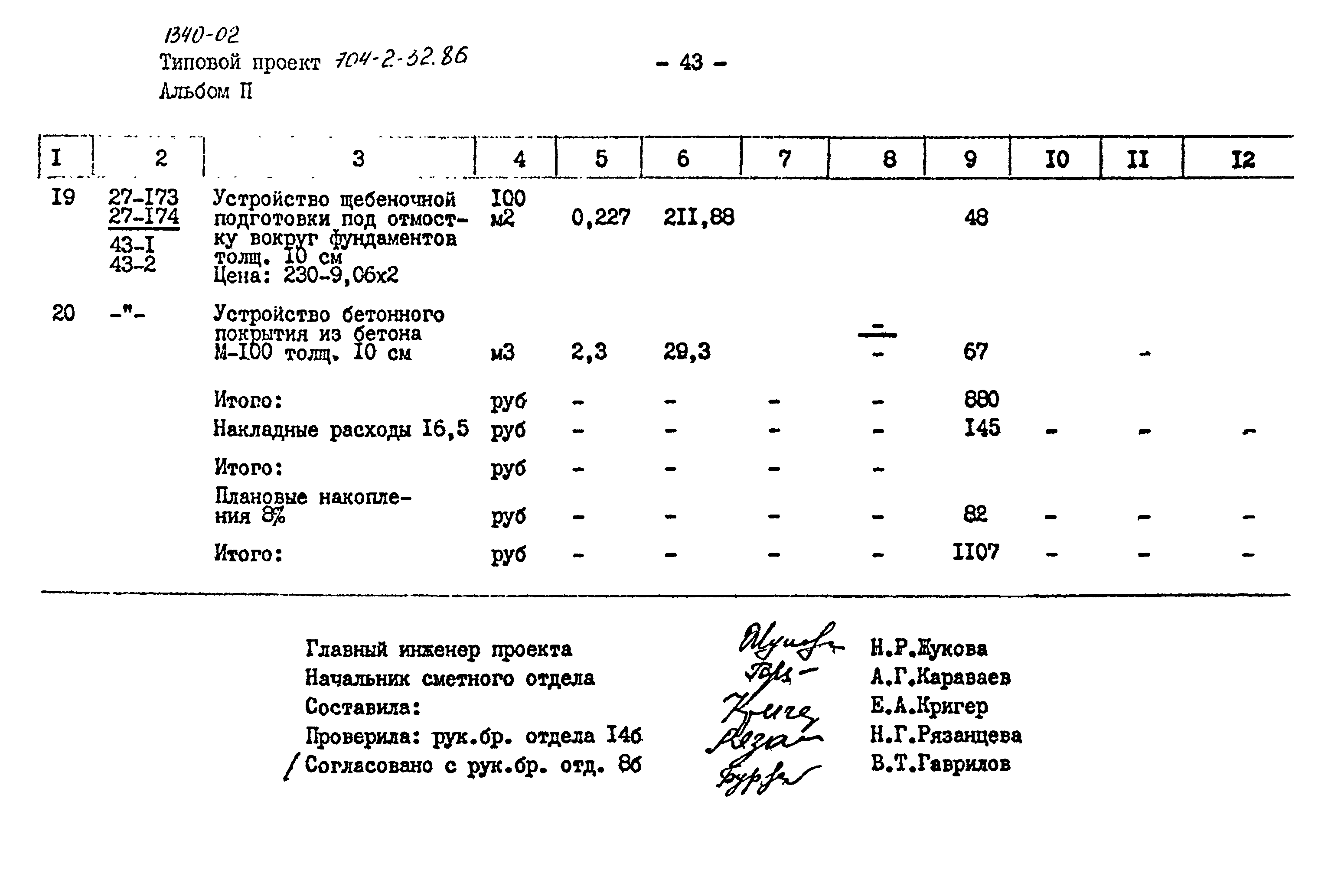 Типовой проект 704-2-32.86