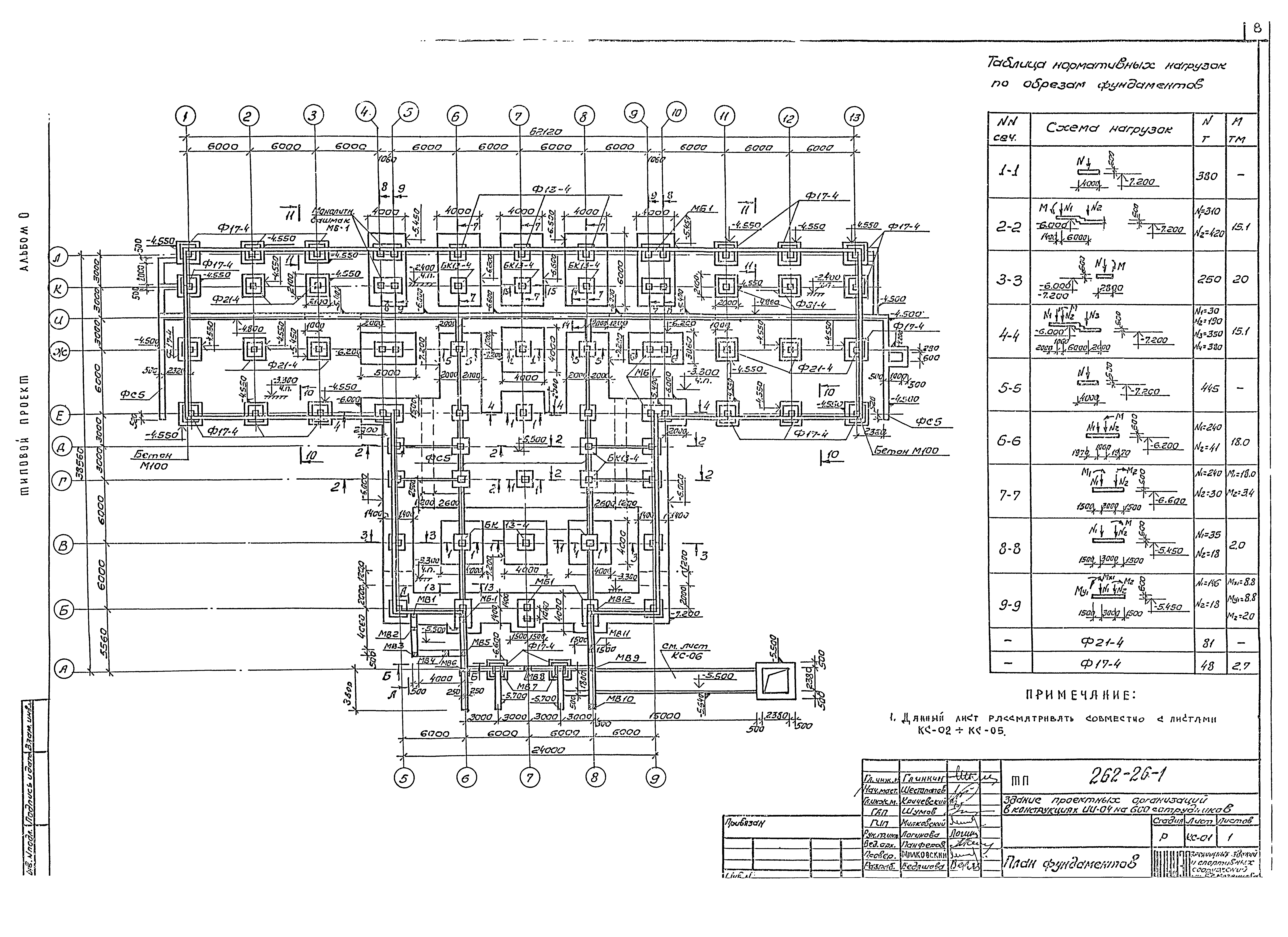 Типовой проект 262-26-1