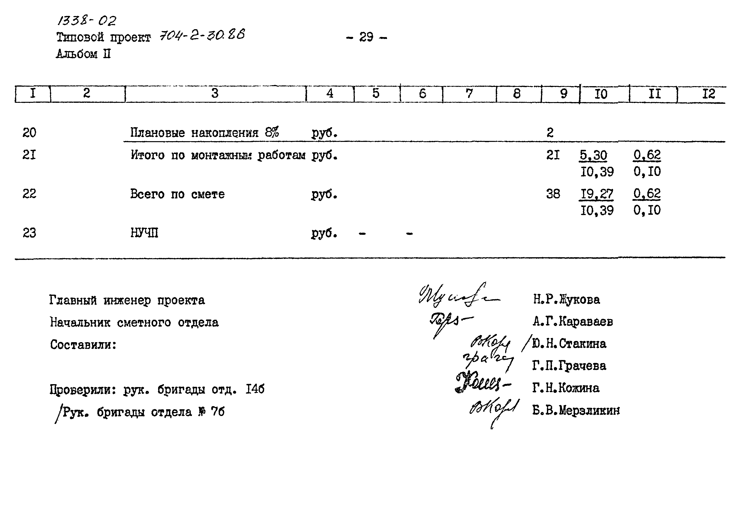 Типовой проект 704-2-30.86