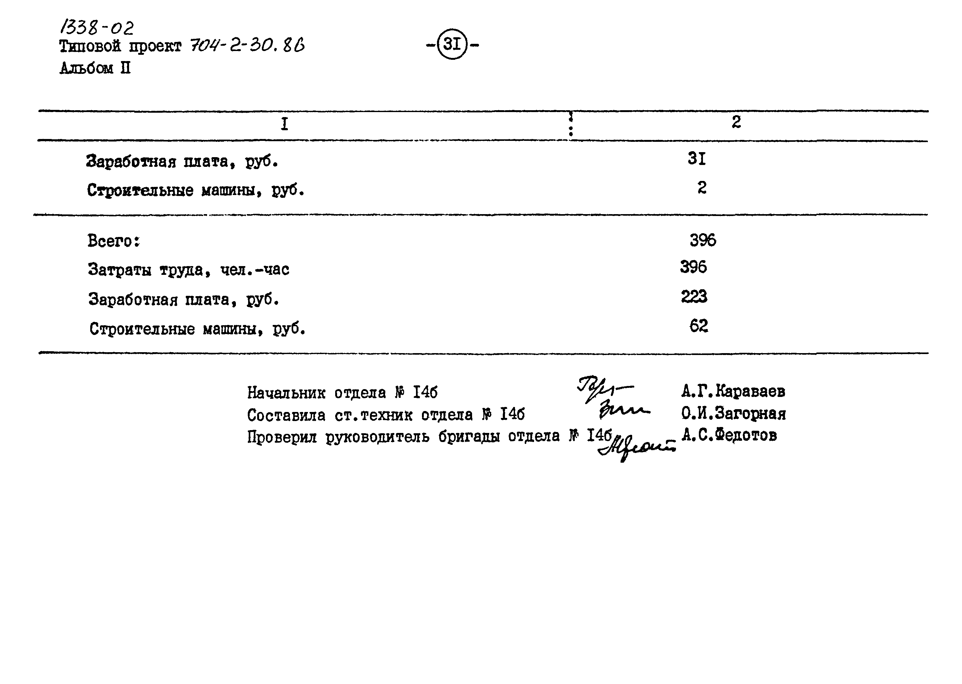 Типовой проект 704-2-30.86