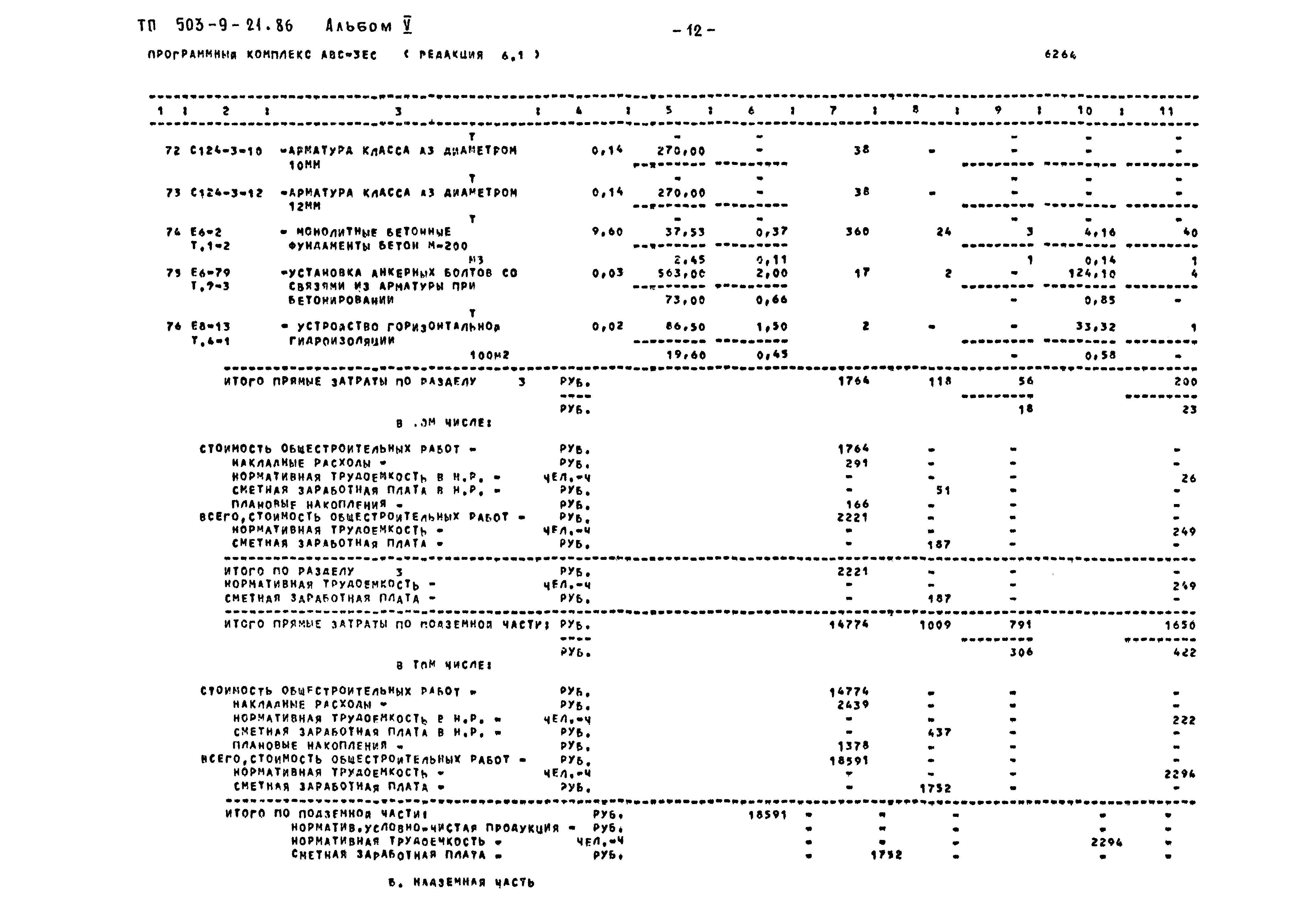 Типовой проект 503-9-21.86