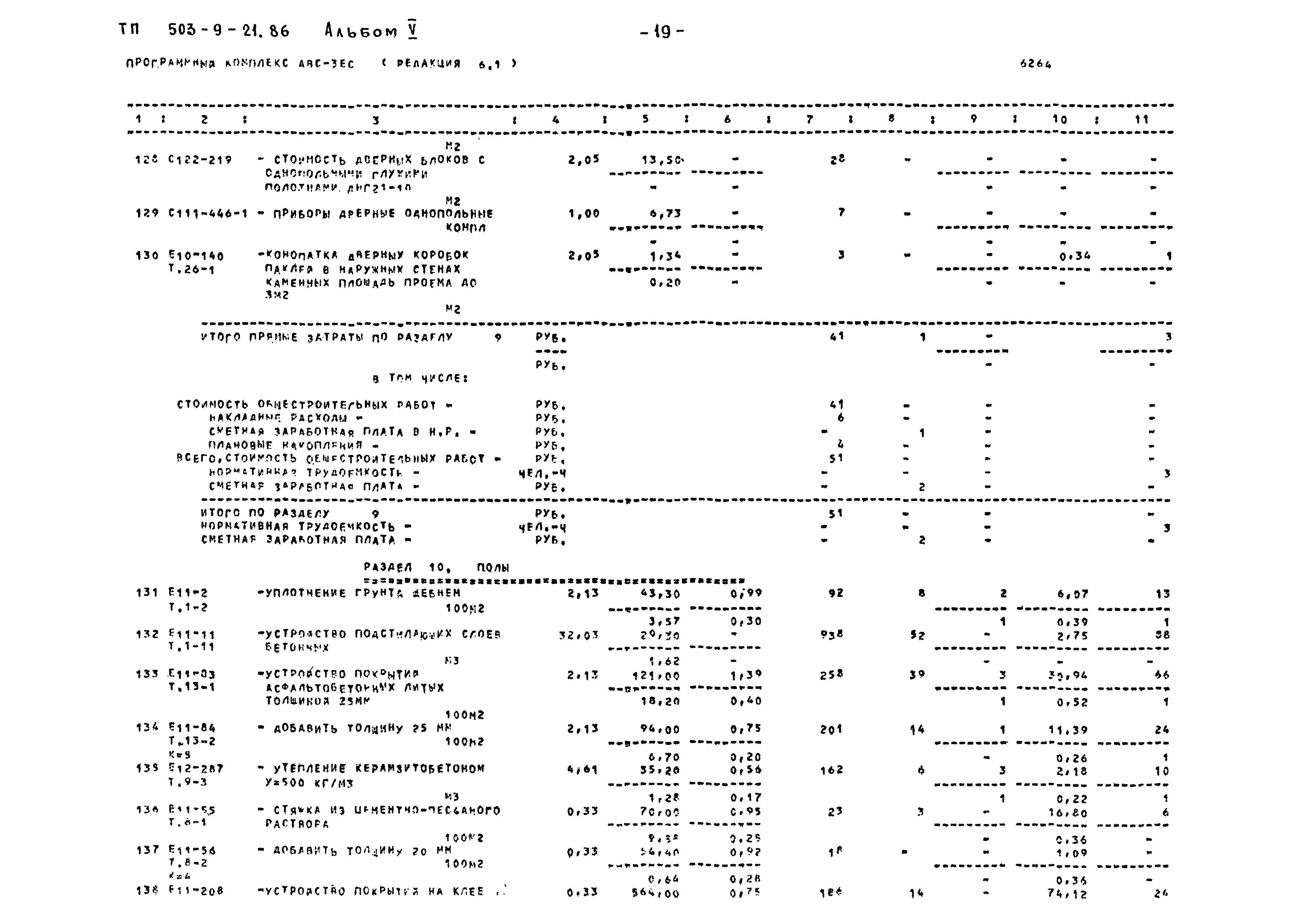 Типовой проект 503-9-21.86