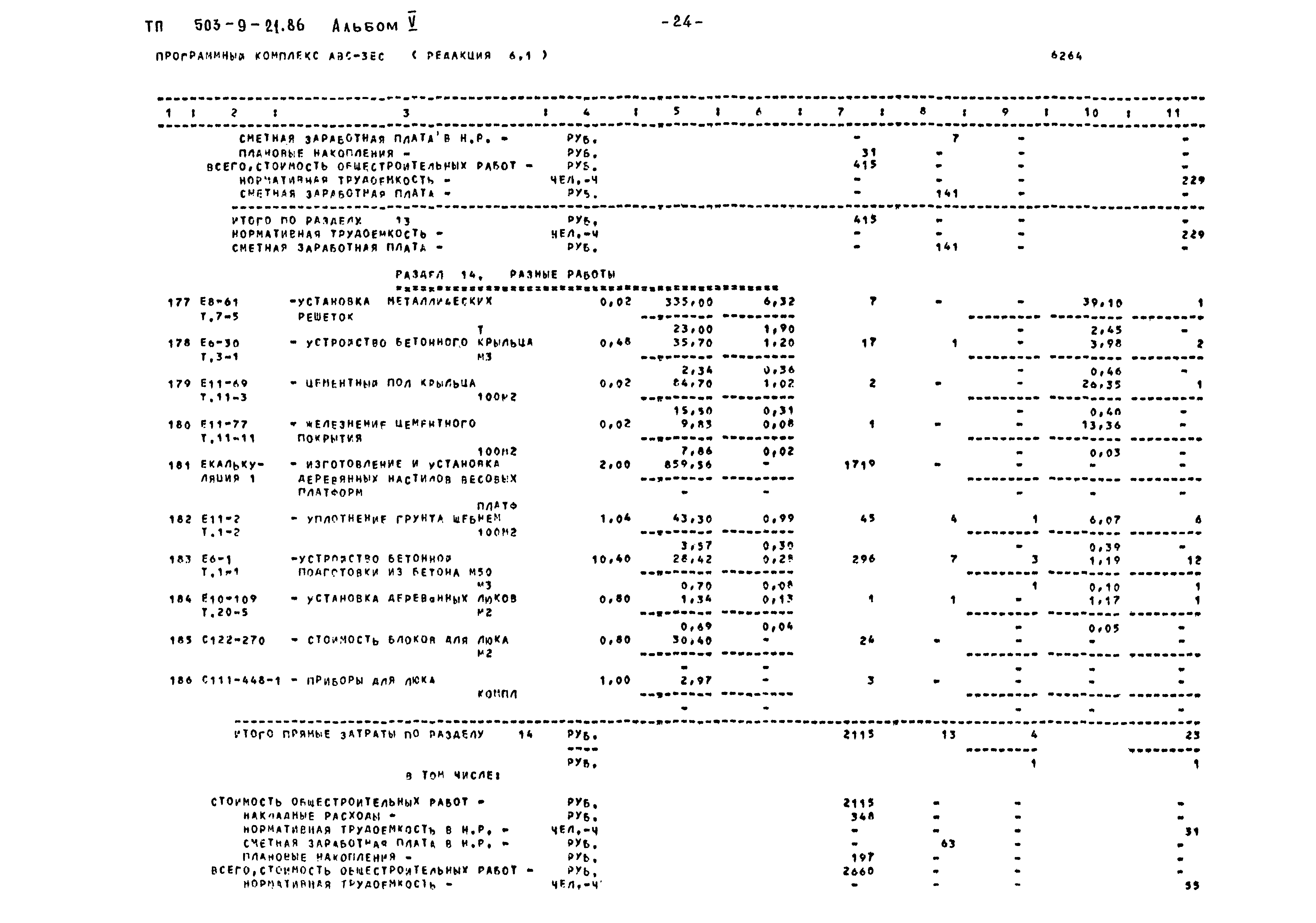 Типовой проект 503-9-21.86