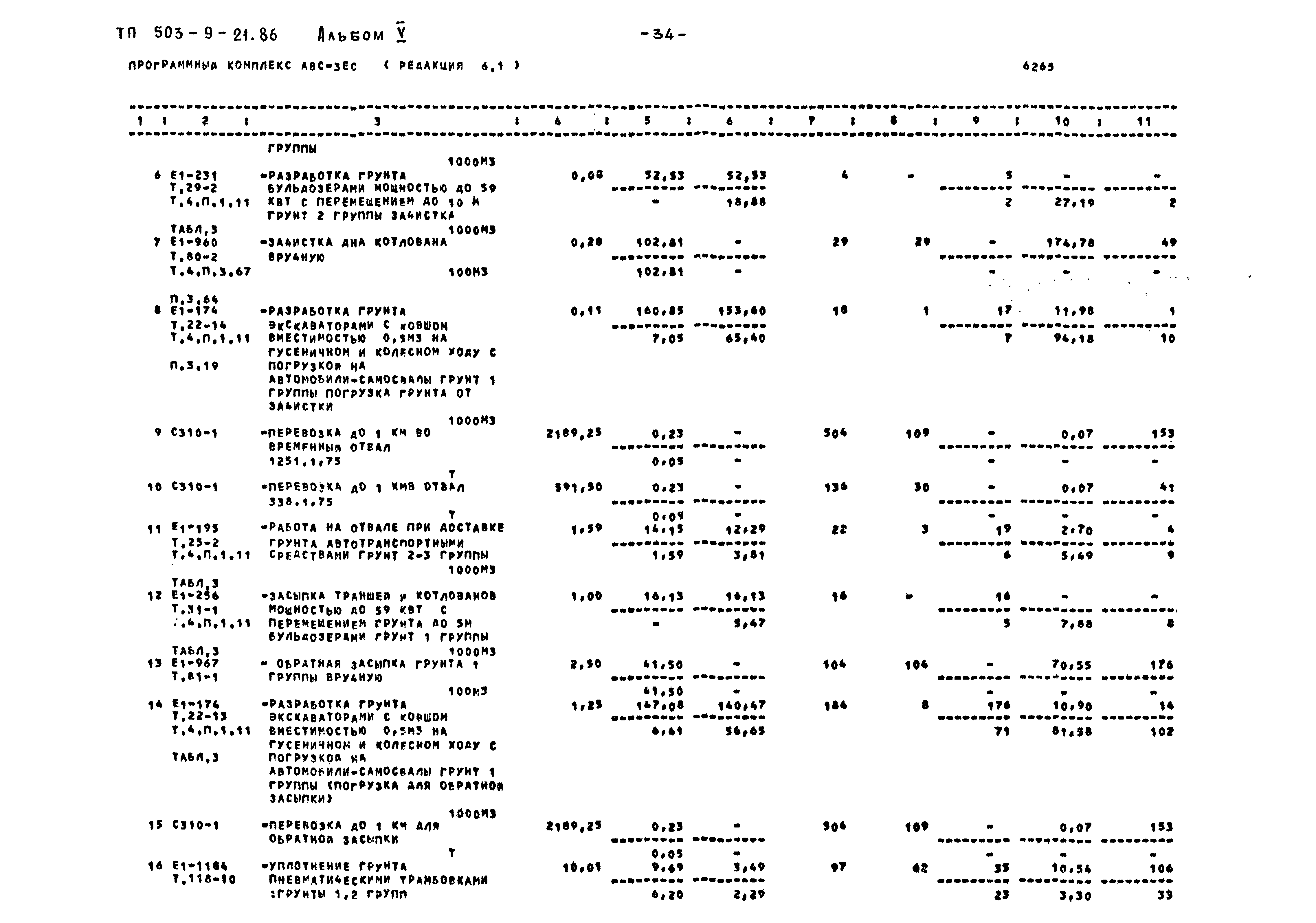 Типовой проект 503-9-21.86