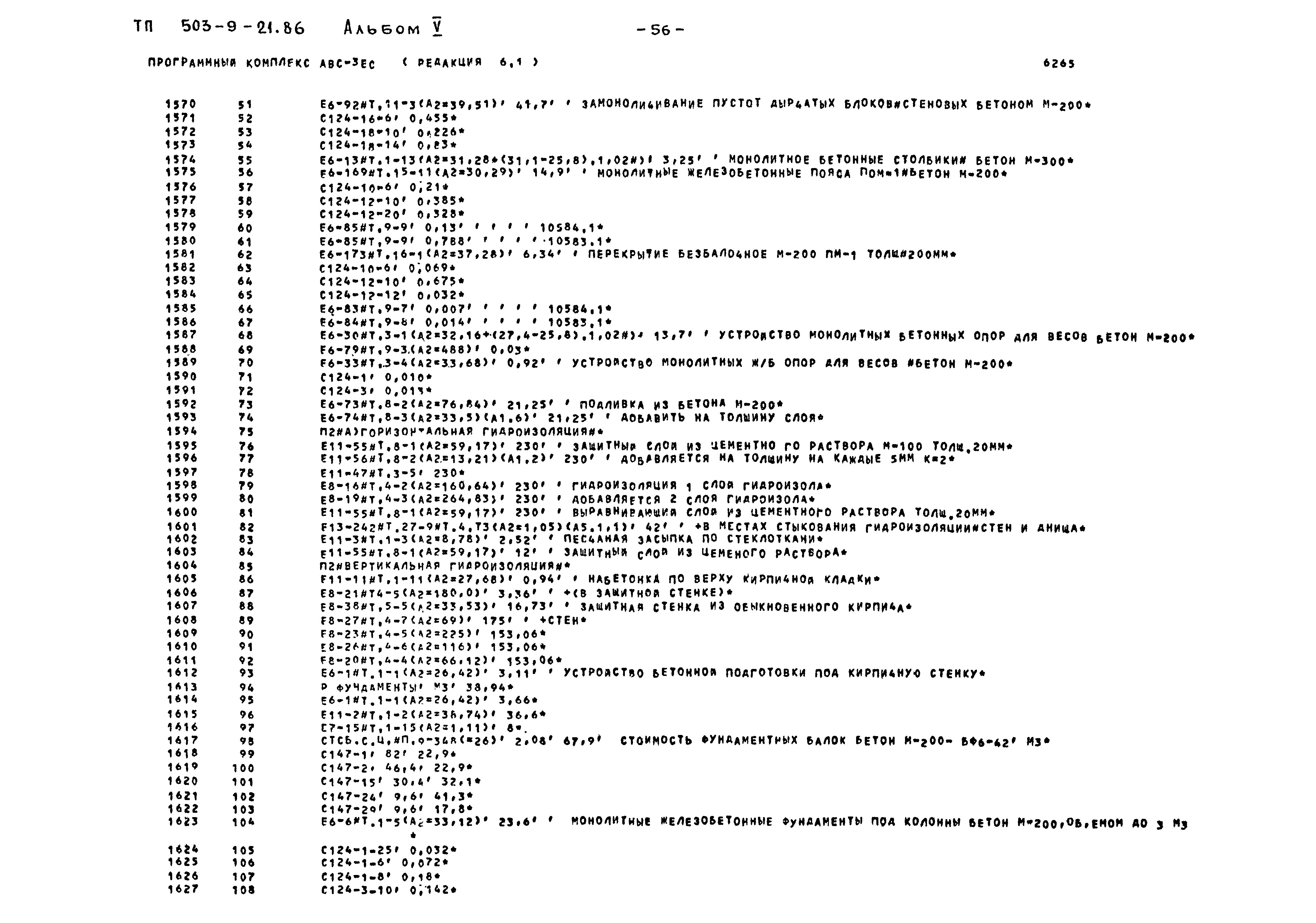Типовой проект 503-9-21.86