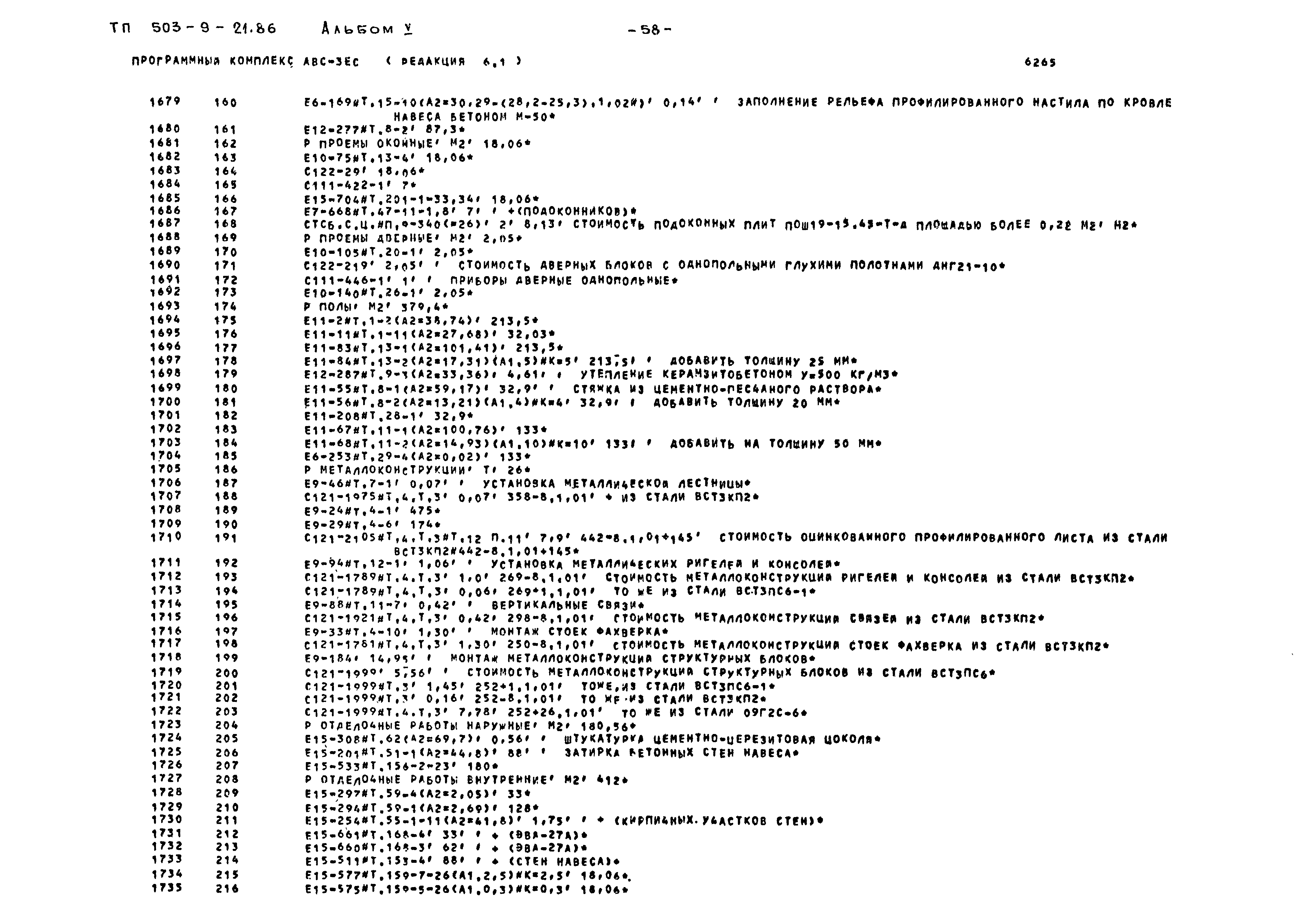 Типовой проект 503-9-21.86