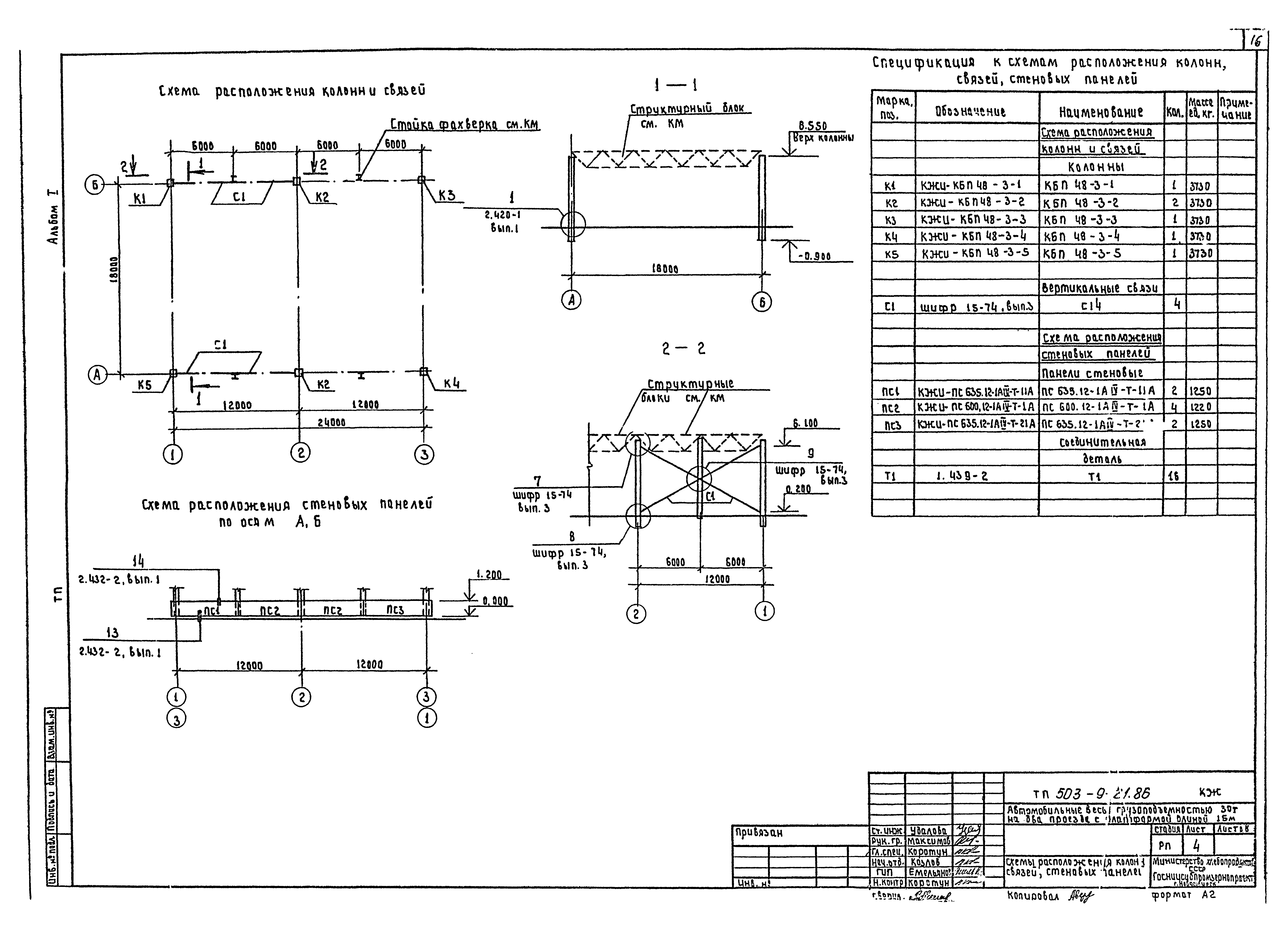 Типовой проект 503-9-21.86