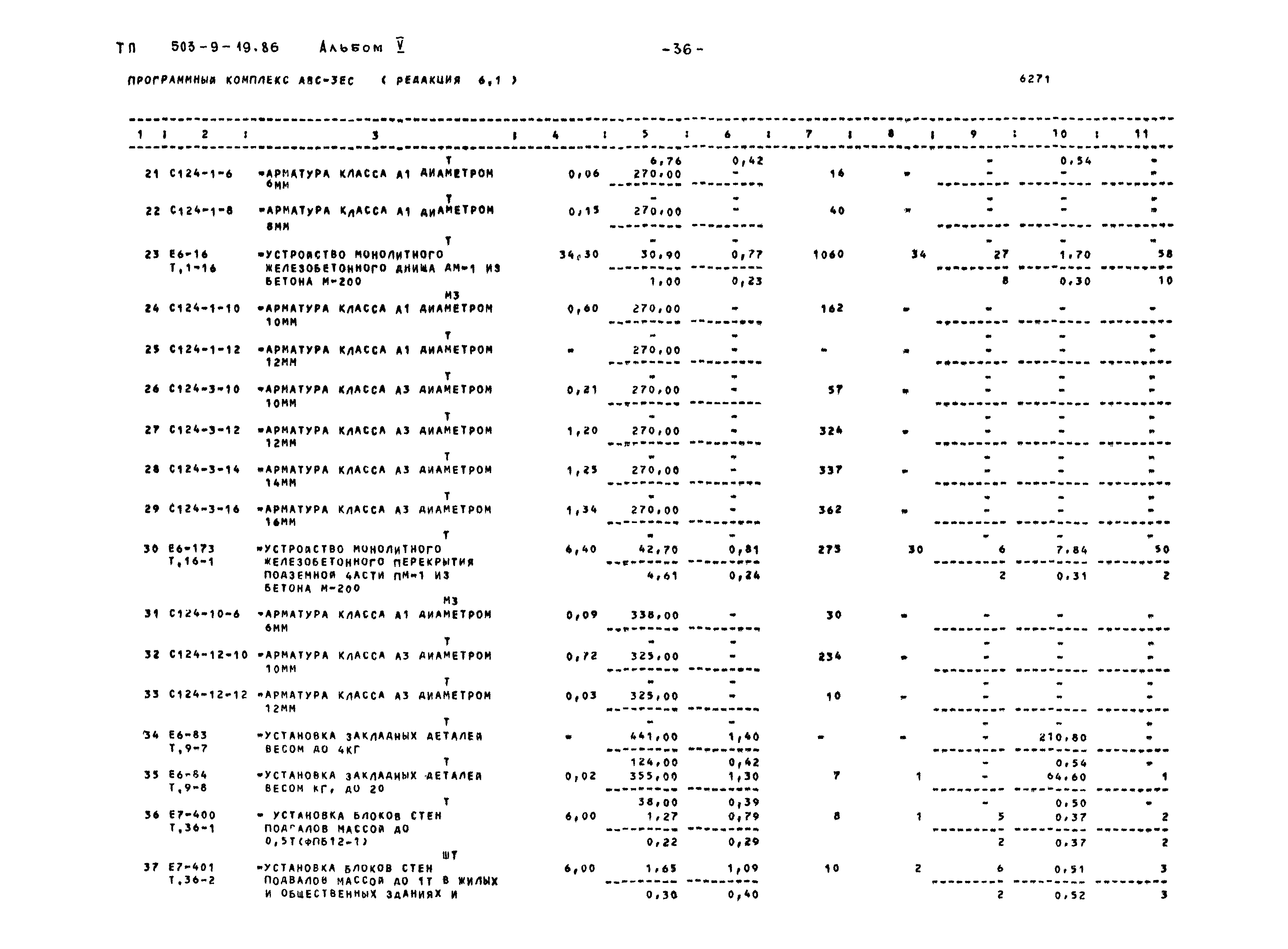 Типовой проект 503-9-19.86