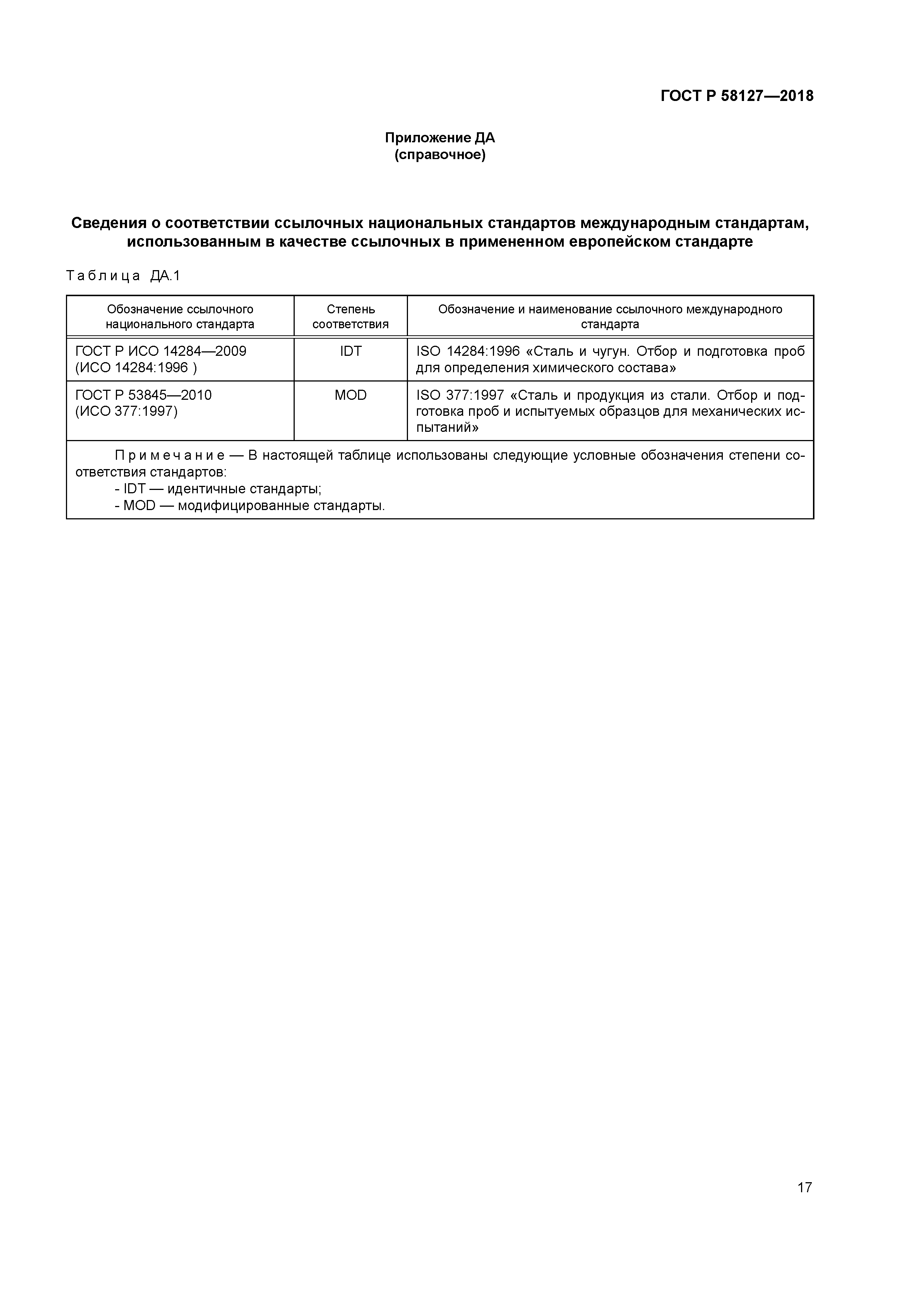 ГОСТ Р 58127-2018