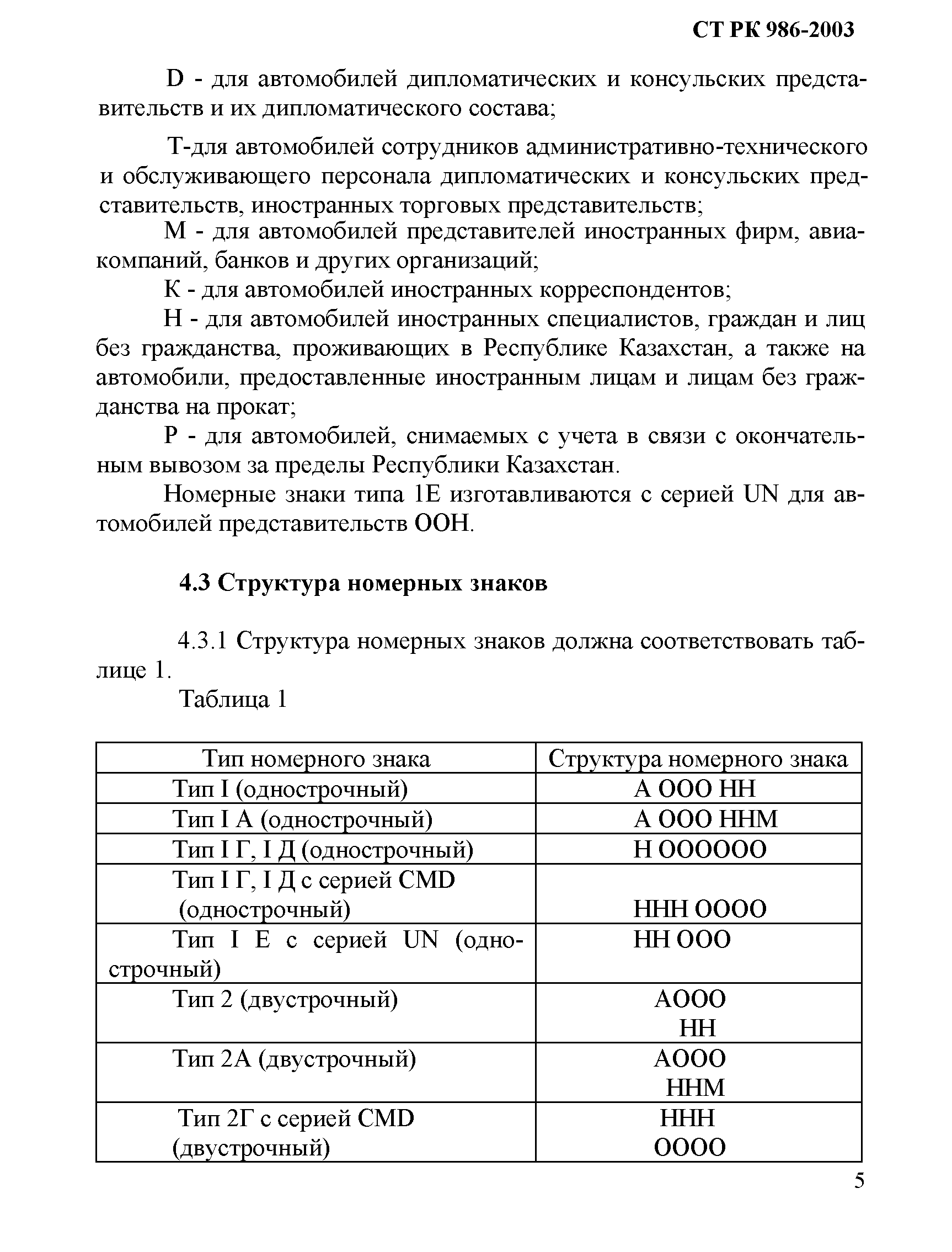 СТ РК 986-2003