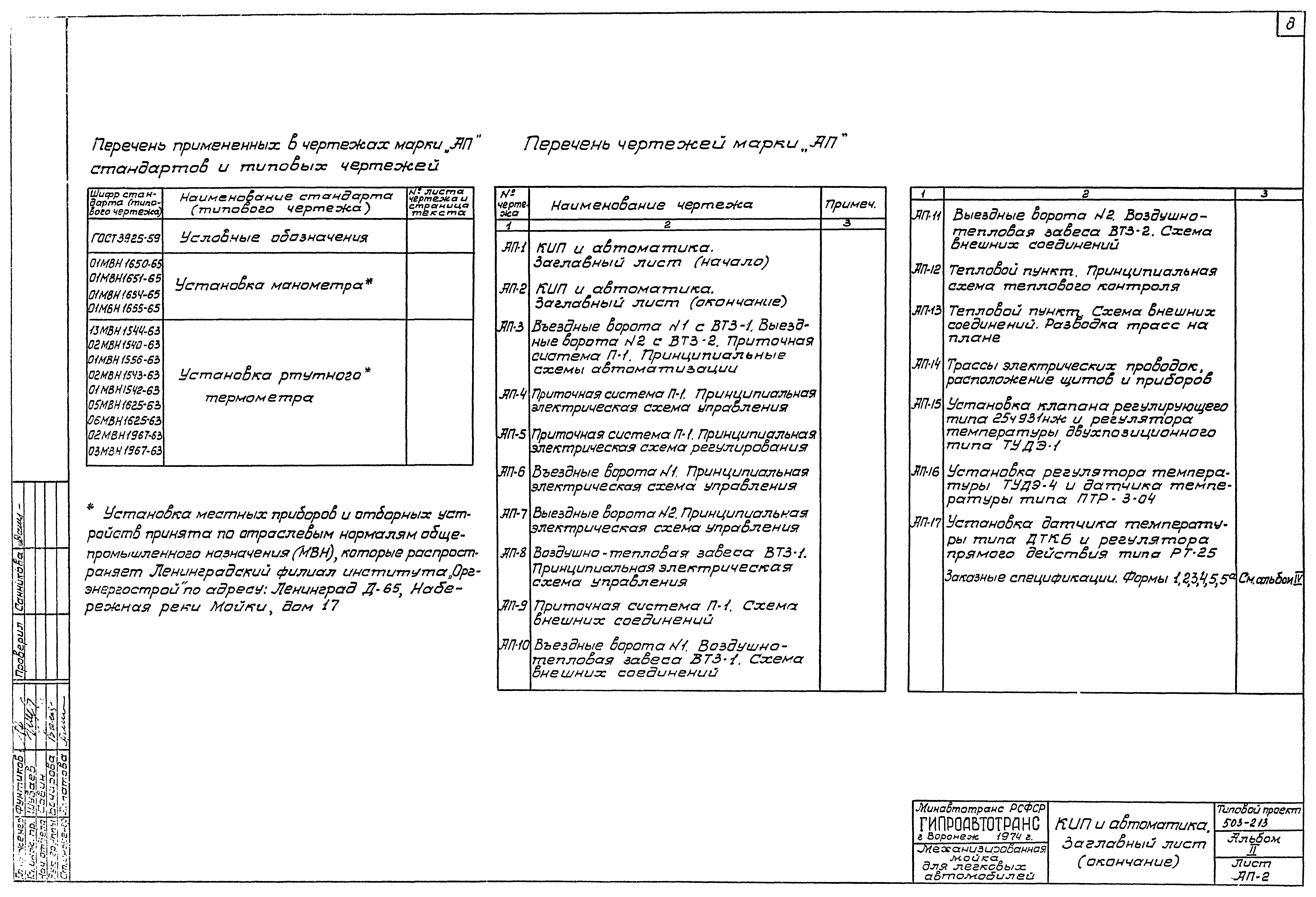 Типовой проект 503-213