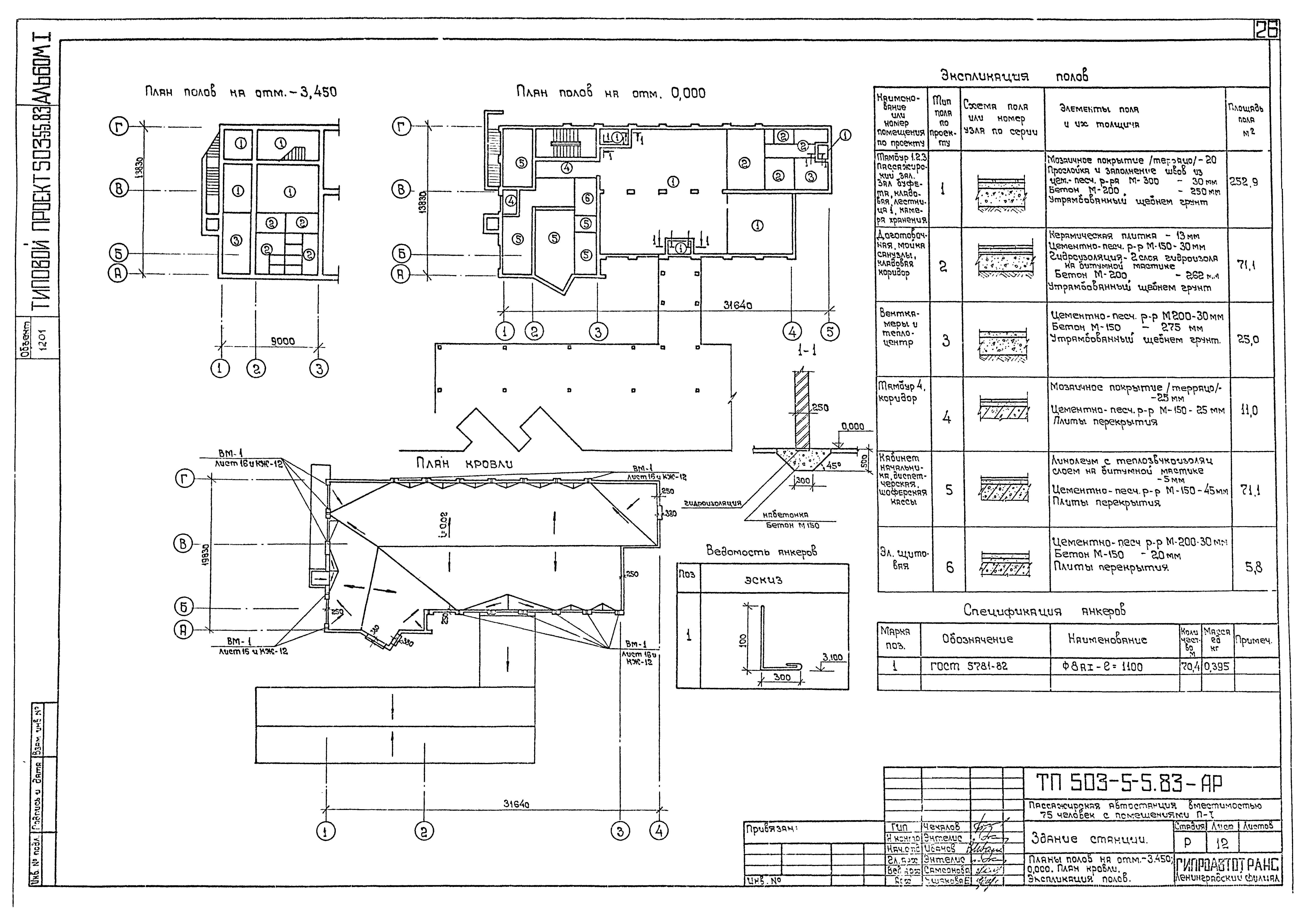 Типовой проект 503-5-5.83