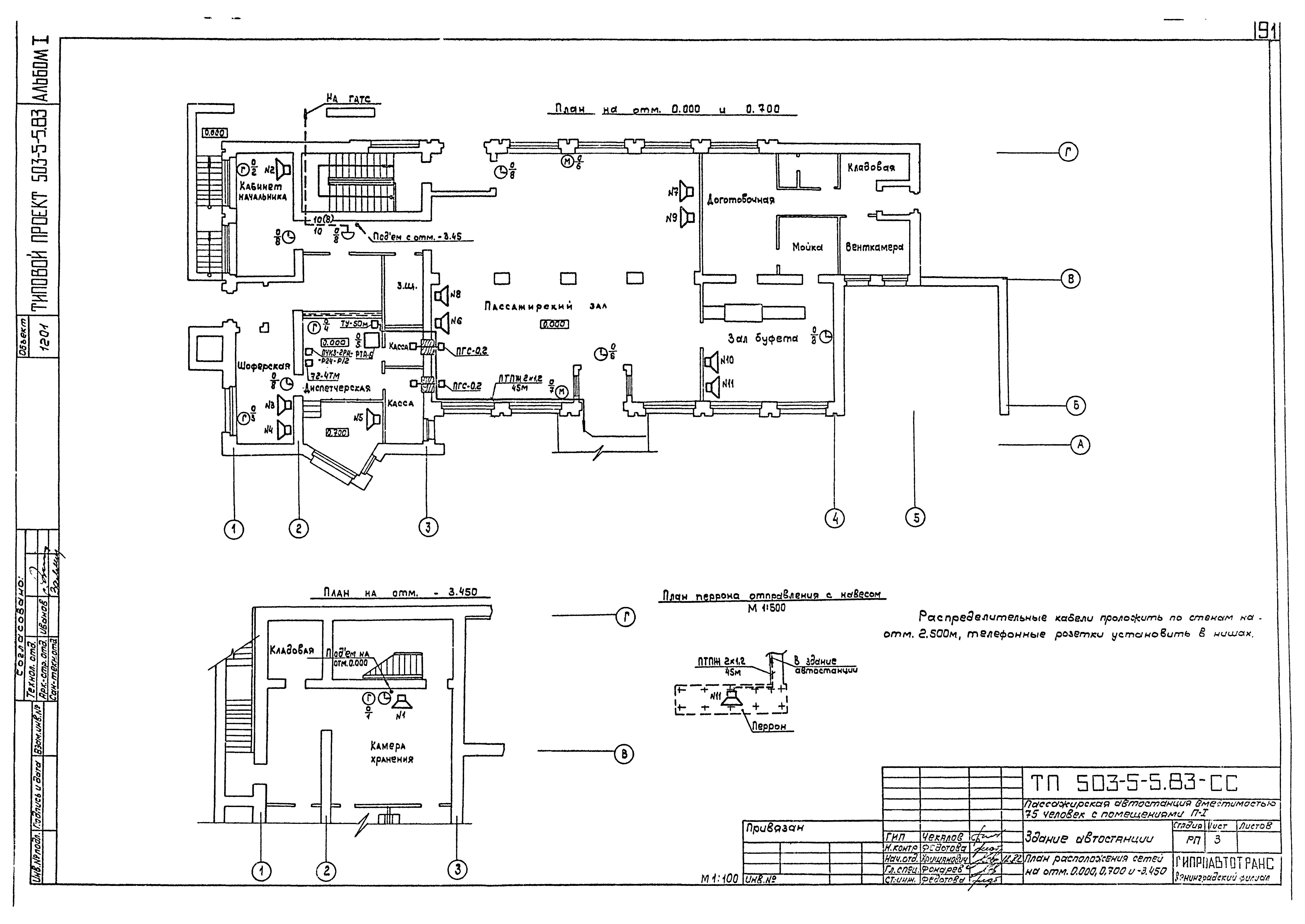 Типовой проект 503-5-5.83