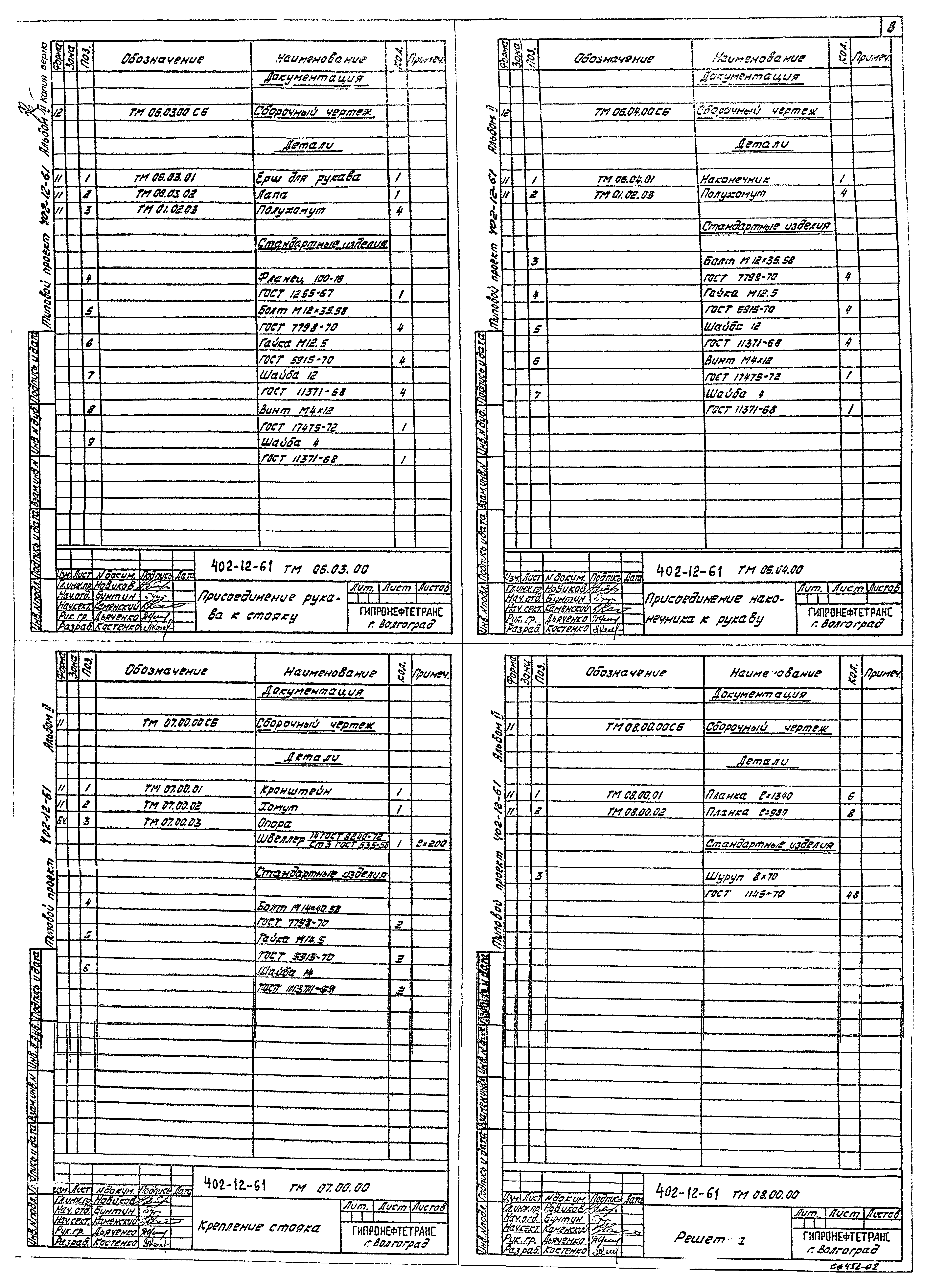 Типовой проект 402-12-61