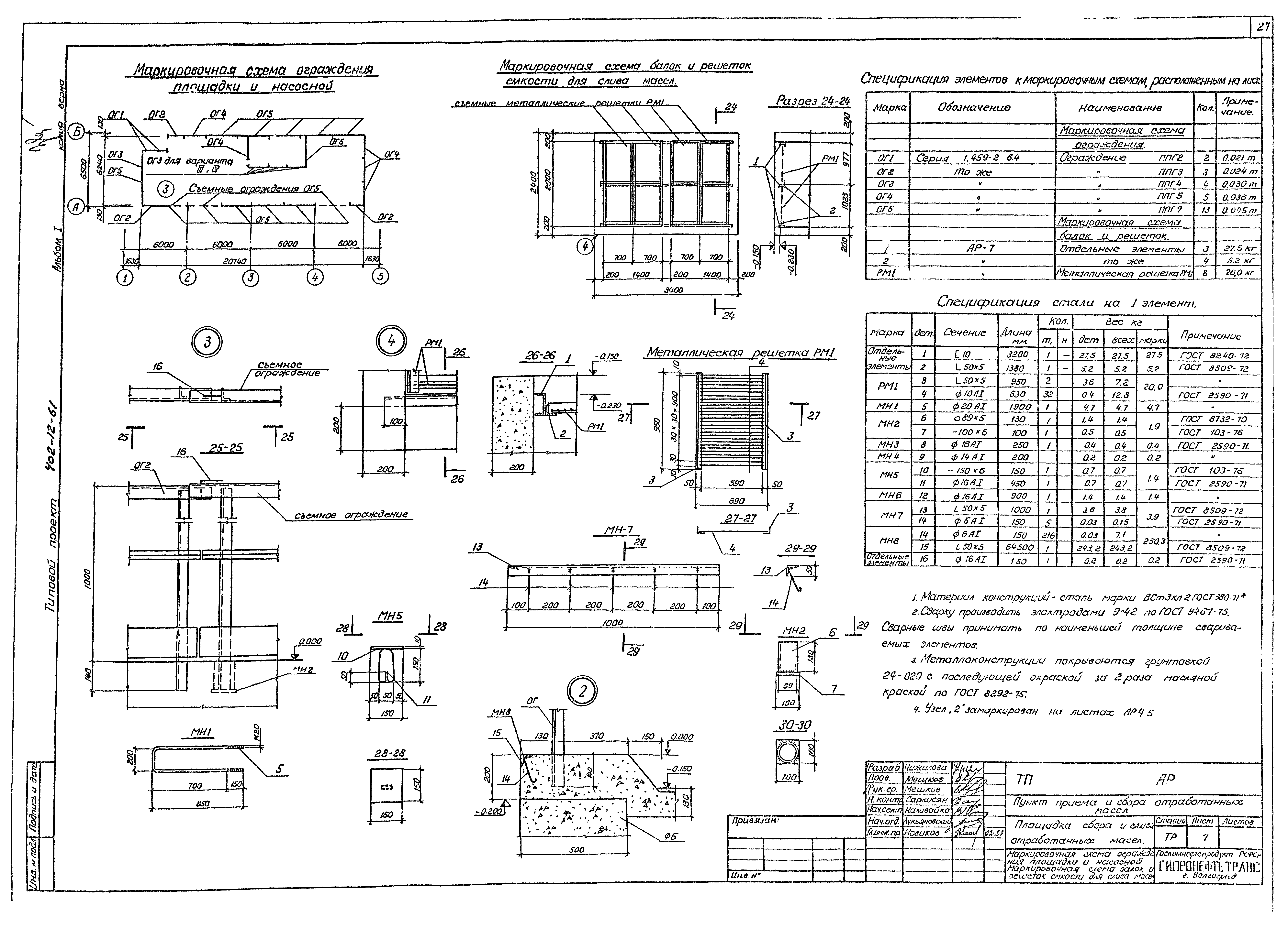 Типовой проект 402-12-61
