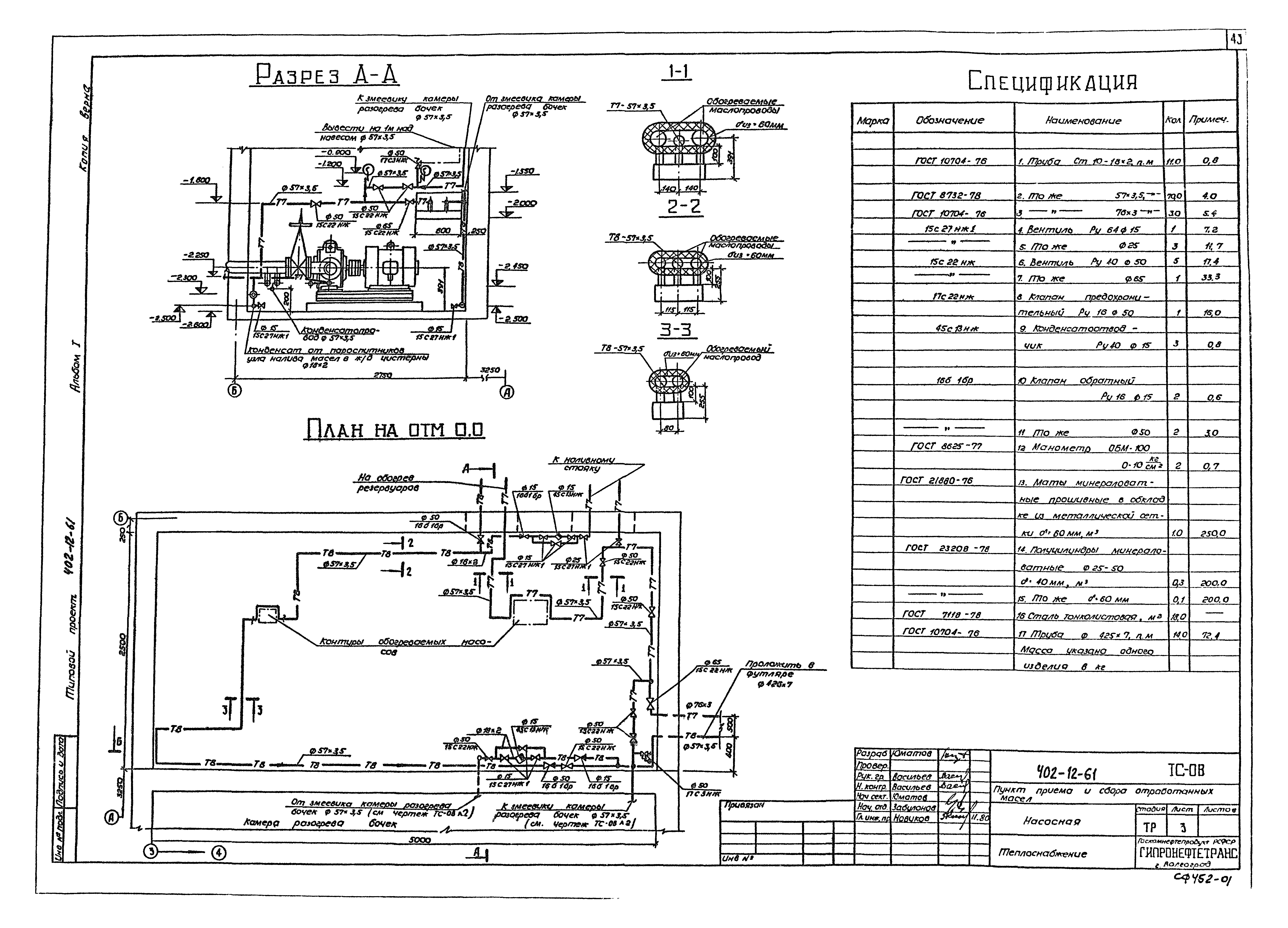 Типовой проект 402-12-61