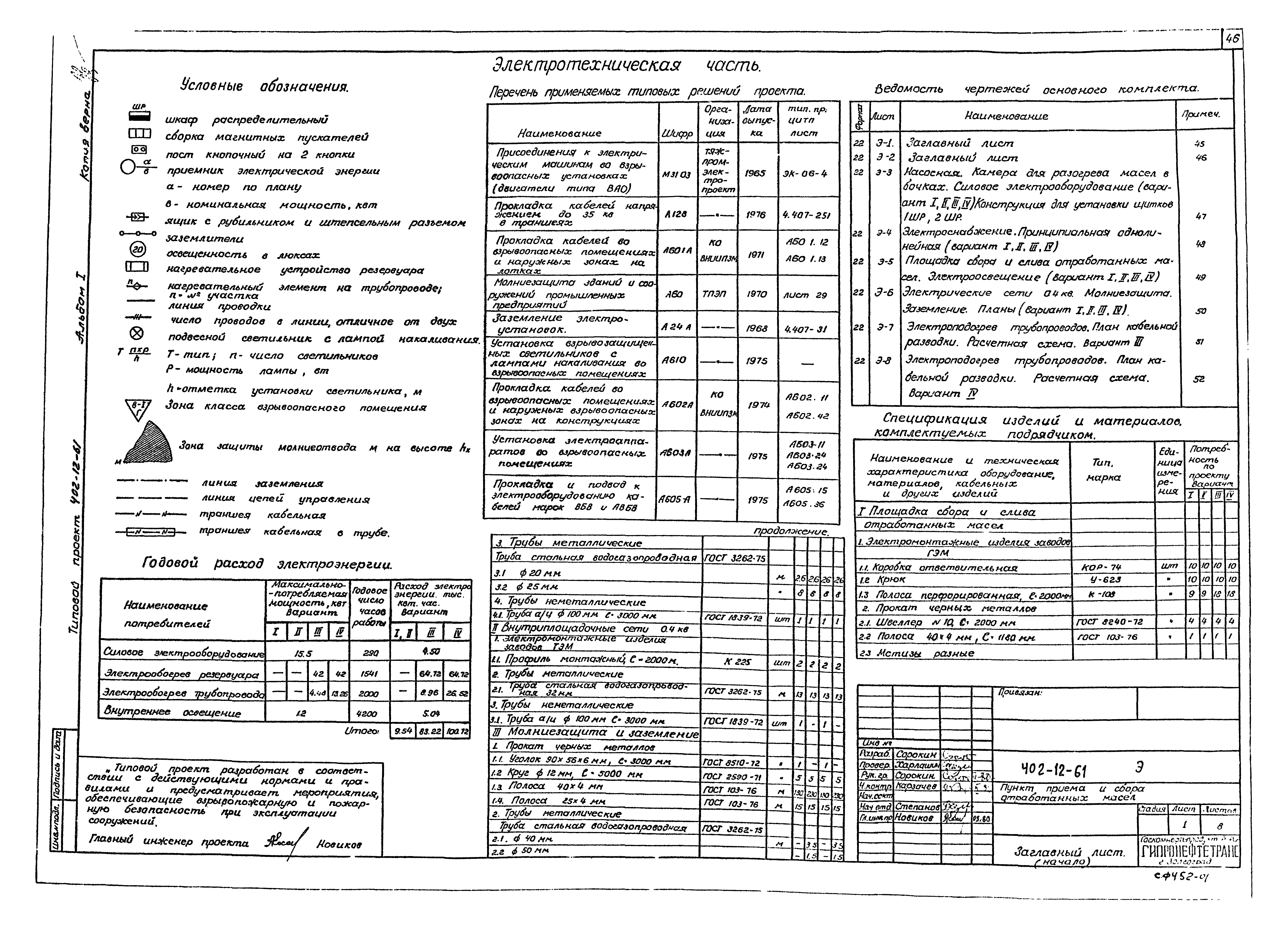 Типовой проект 402-12-61