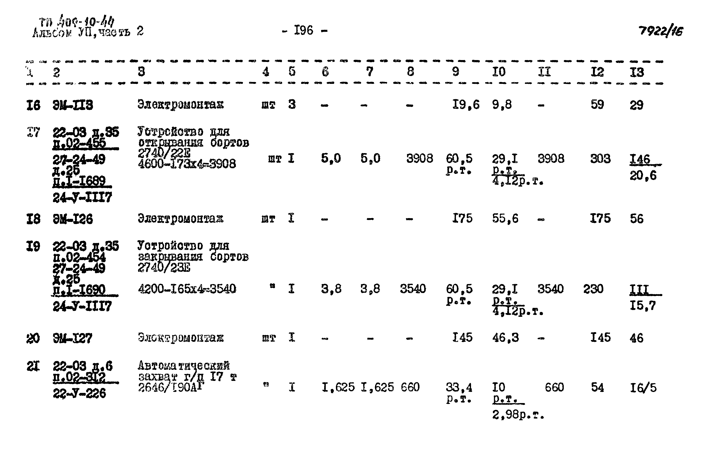 Типовой проект 409-10-44