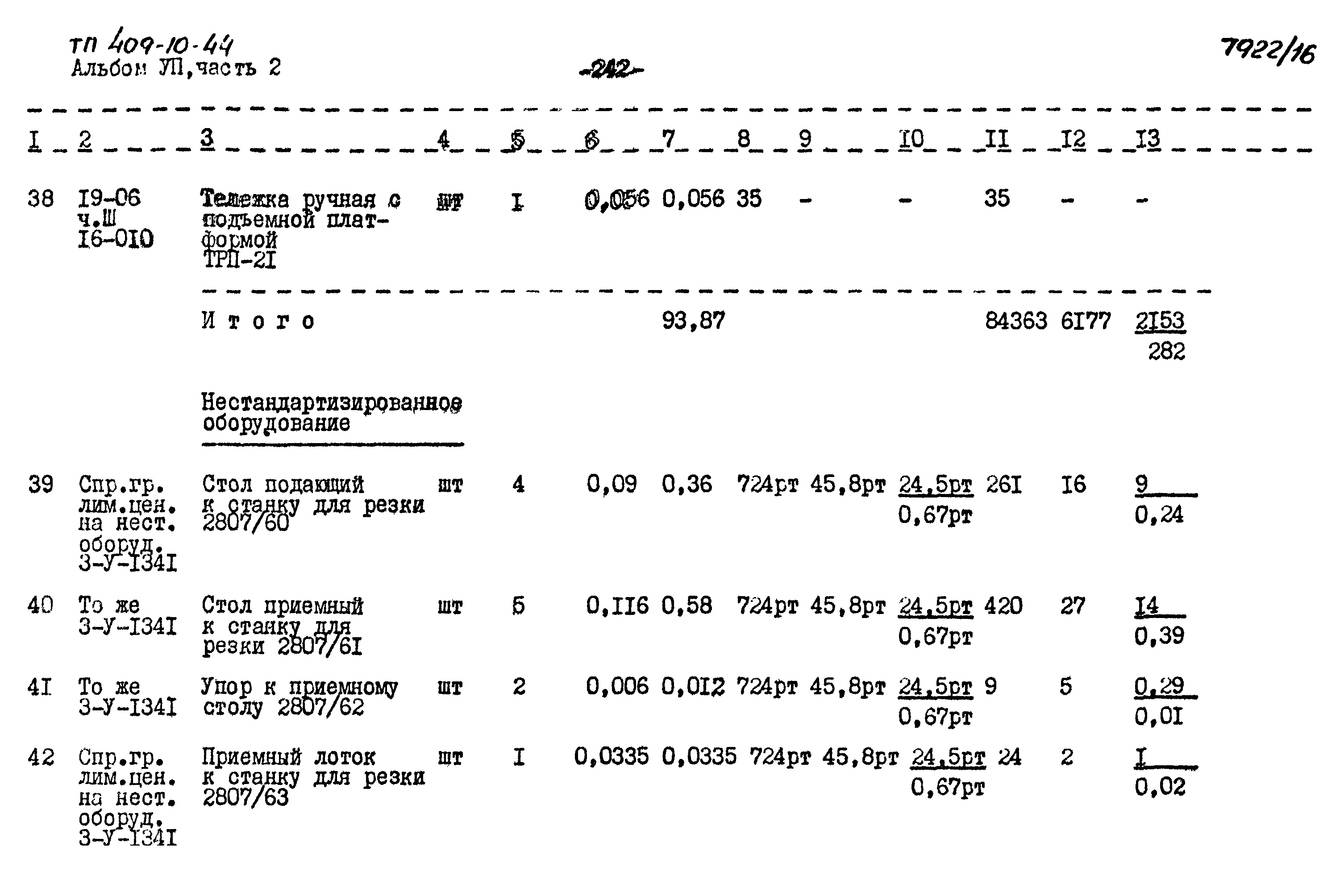 Типовой проект 409-10-44