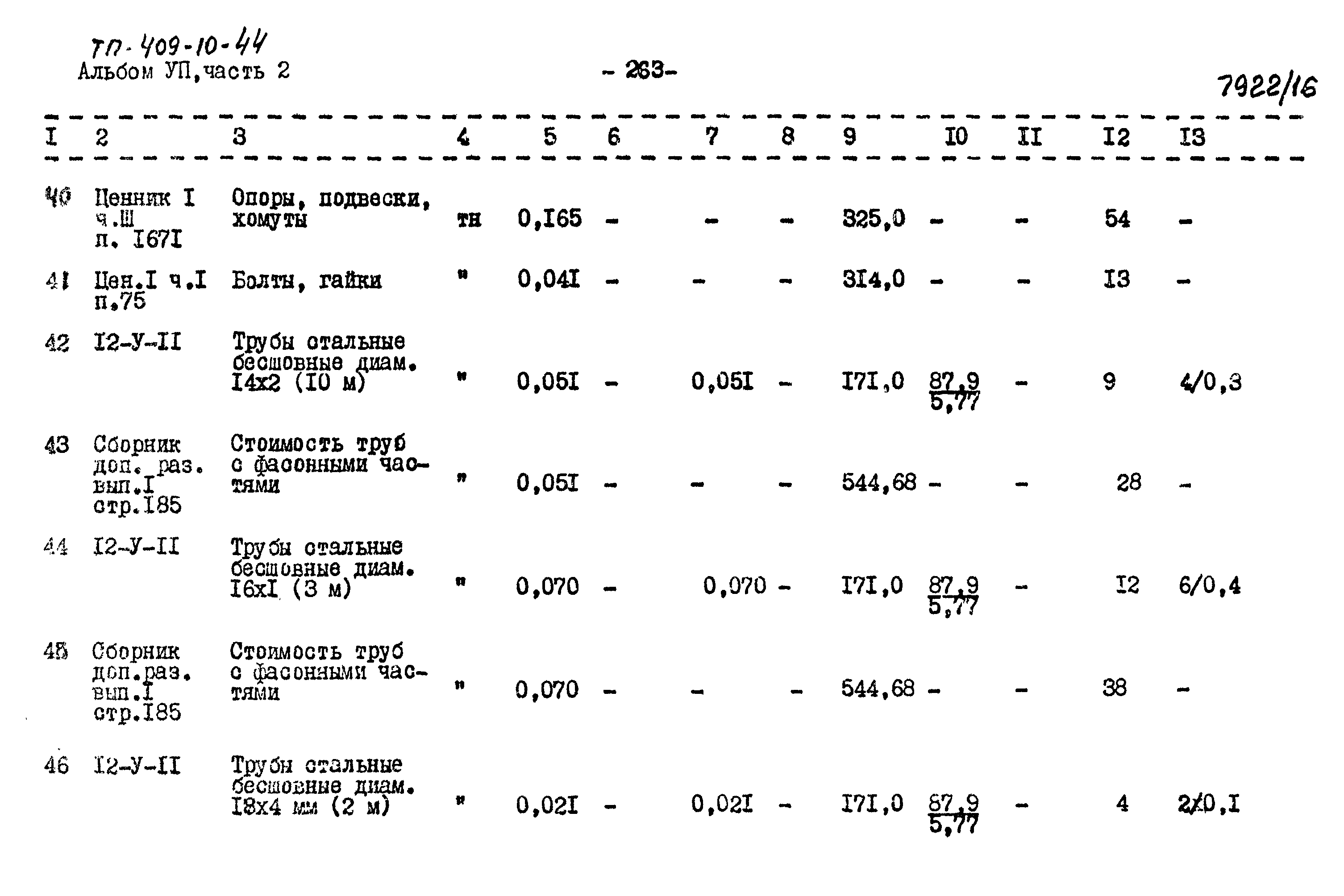 Типовой проект 409-10-44