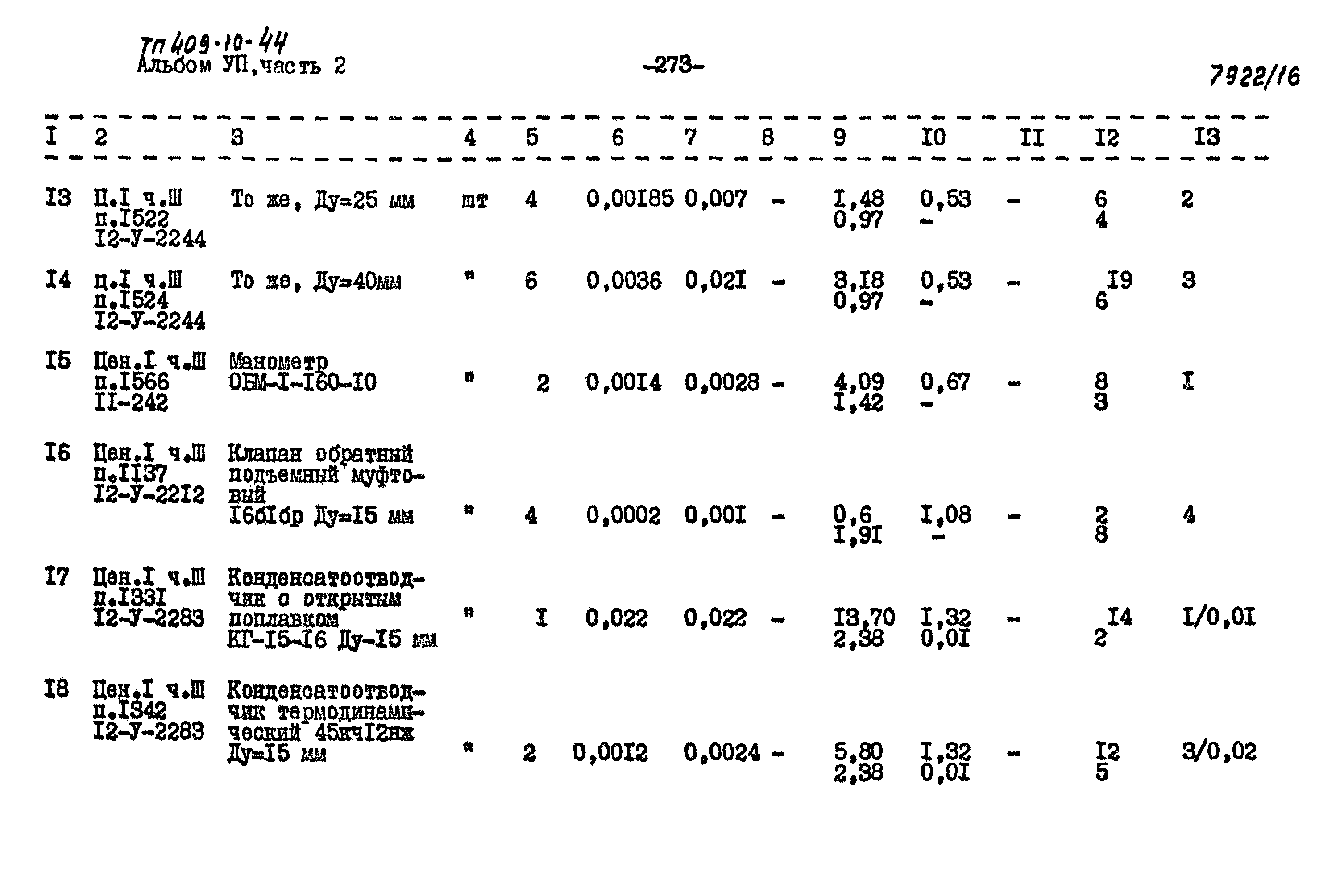 Типовой проект 409-10-44