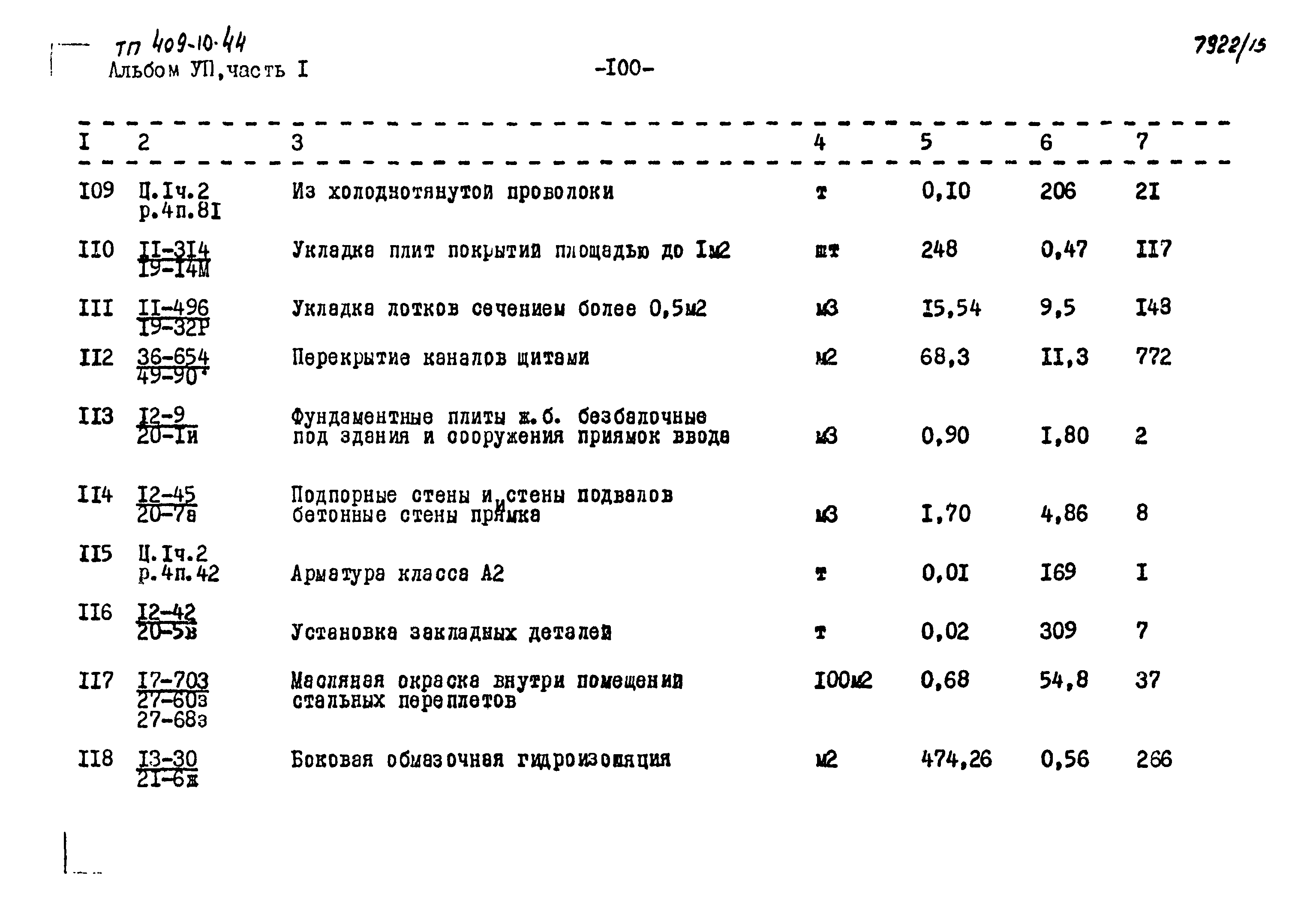 Типовой проект 409-10-44