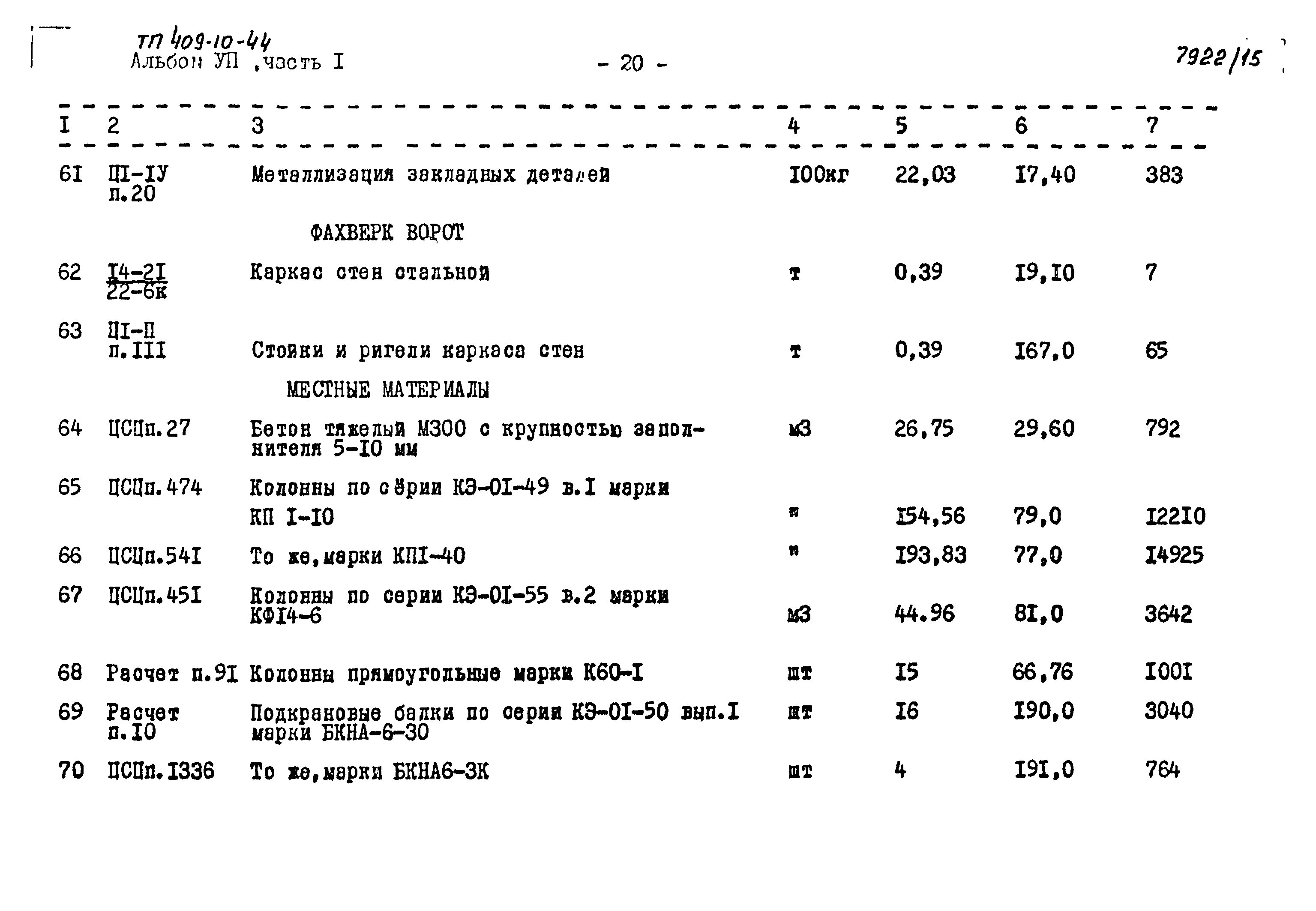 Типовой проект 409-10-44