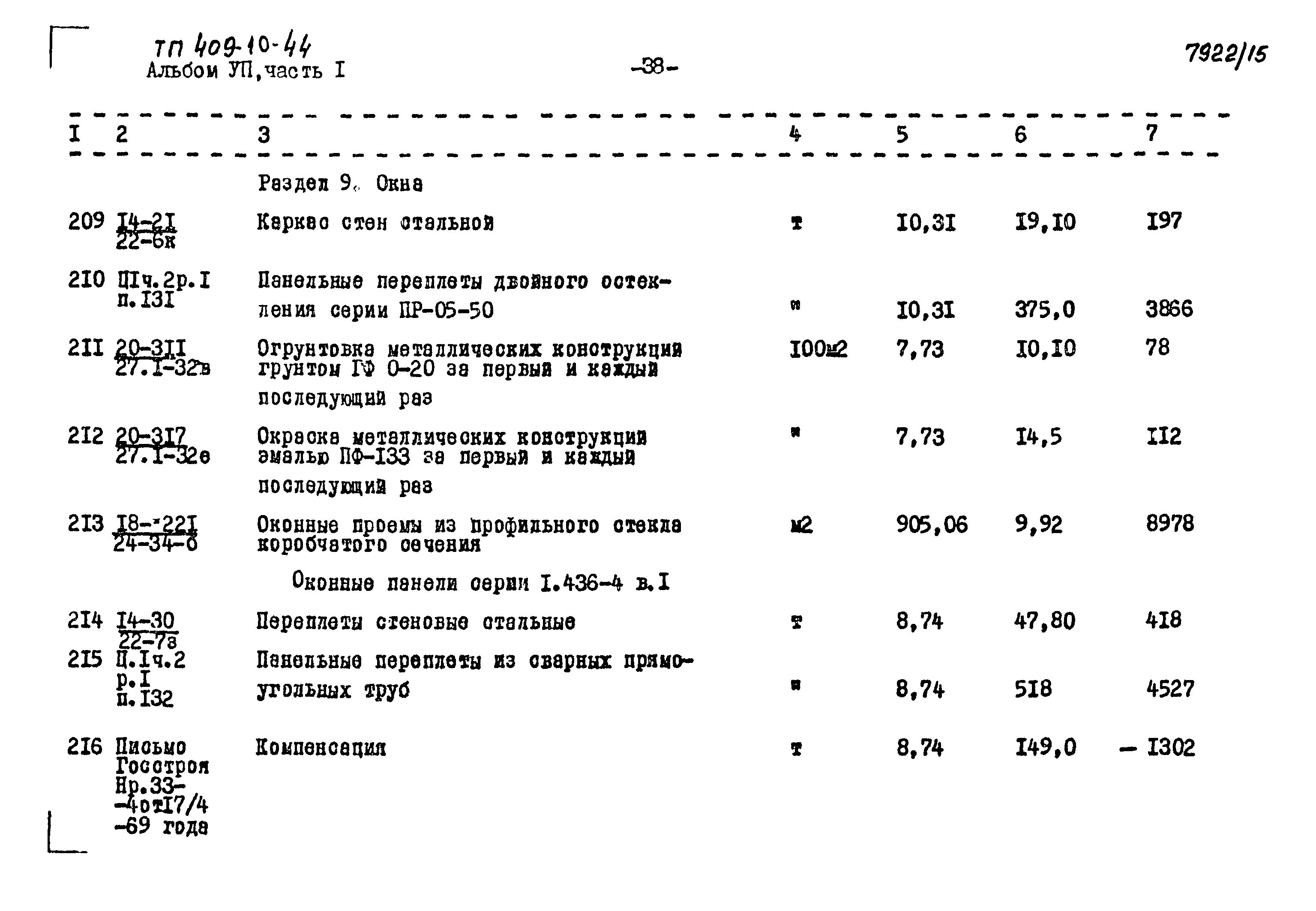 Типовой проект 409-10-44