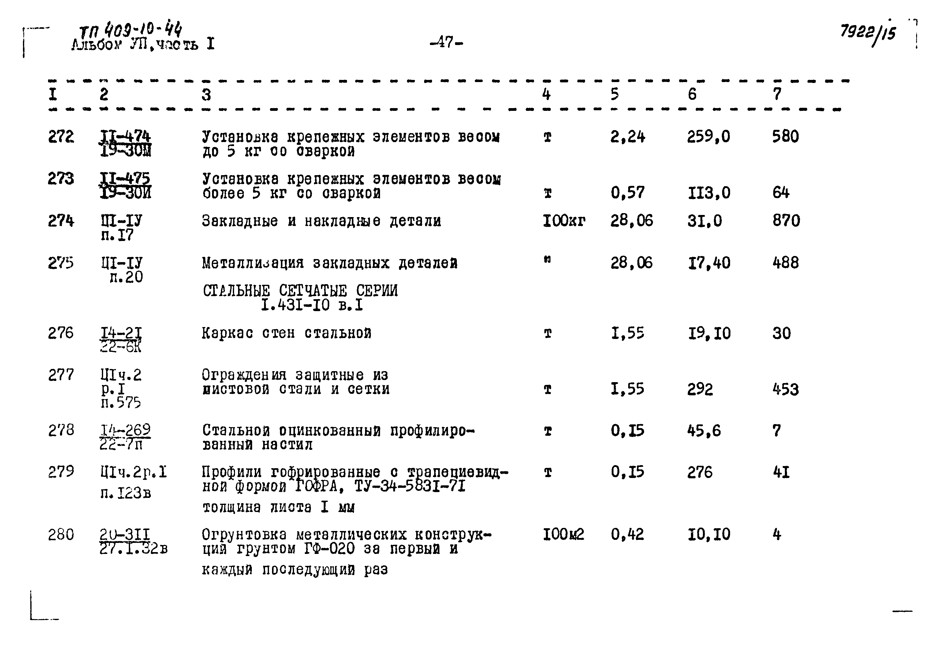 Типовой проект 409-10-44