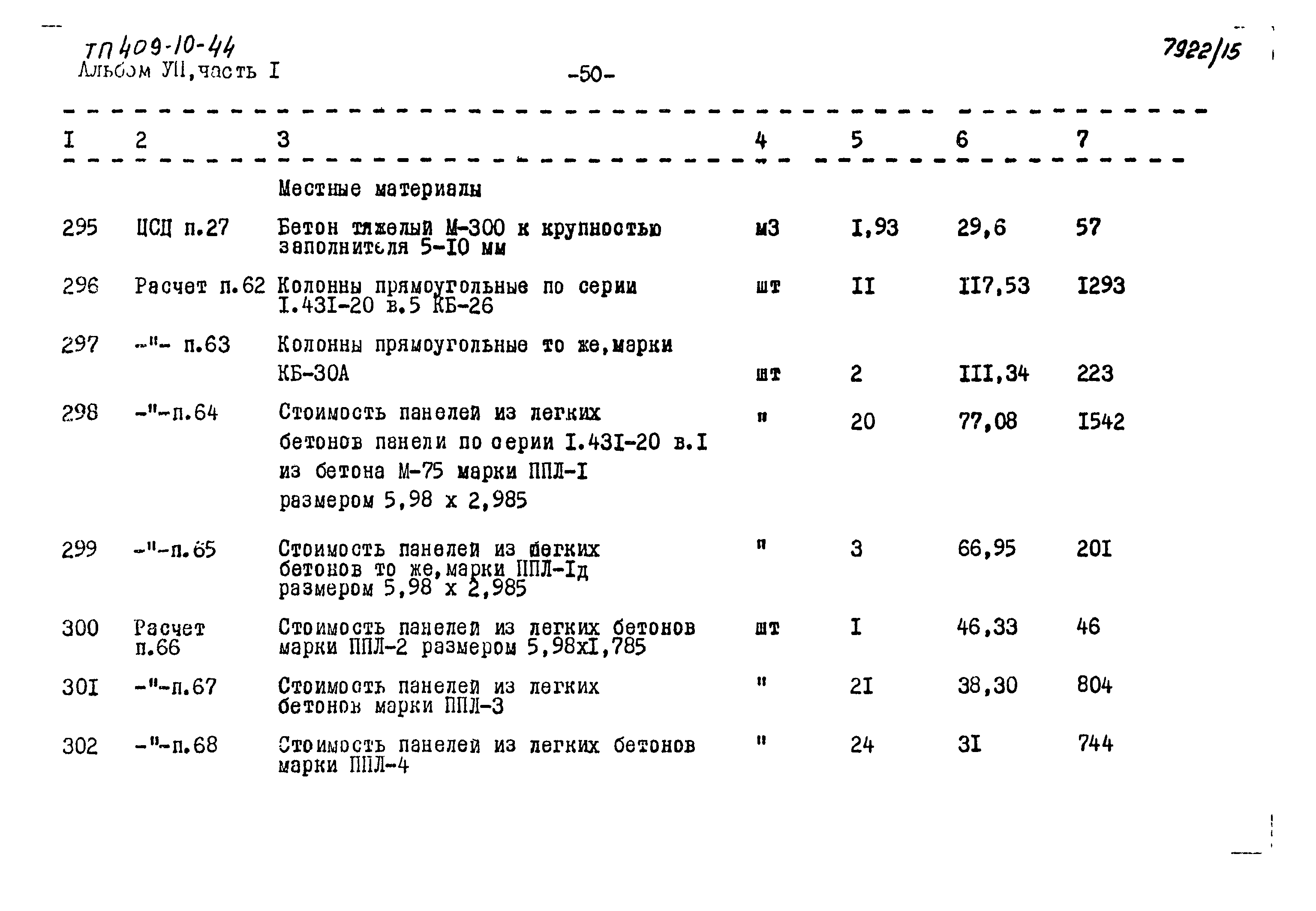 Типовой проект 409-10-44
