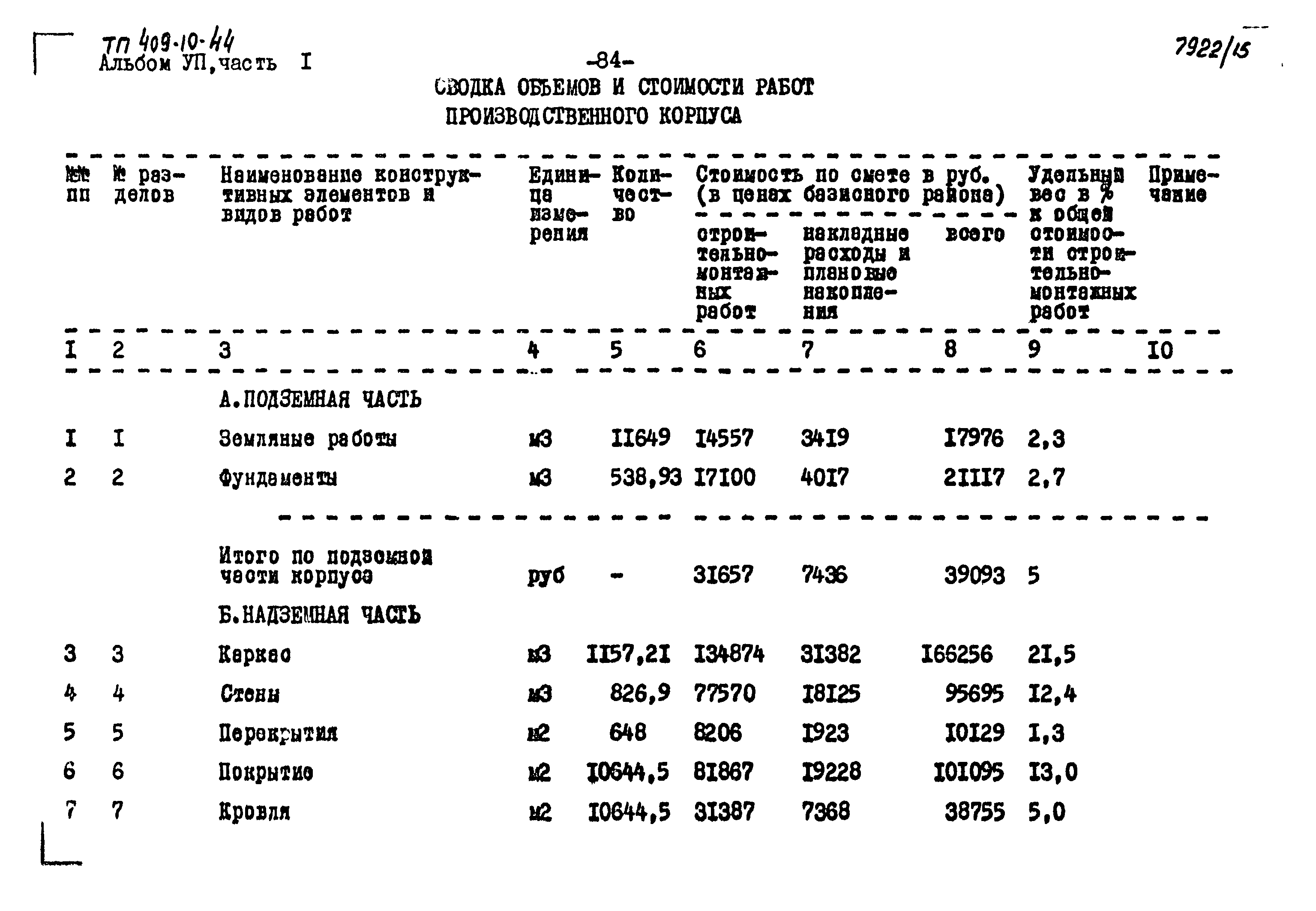 Типовой проект 409-10-44