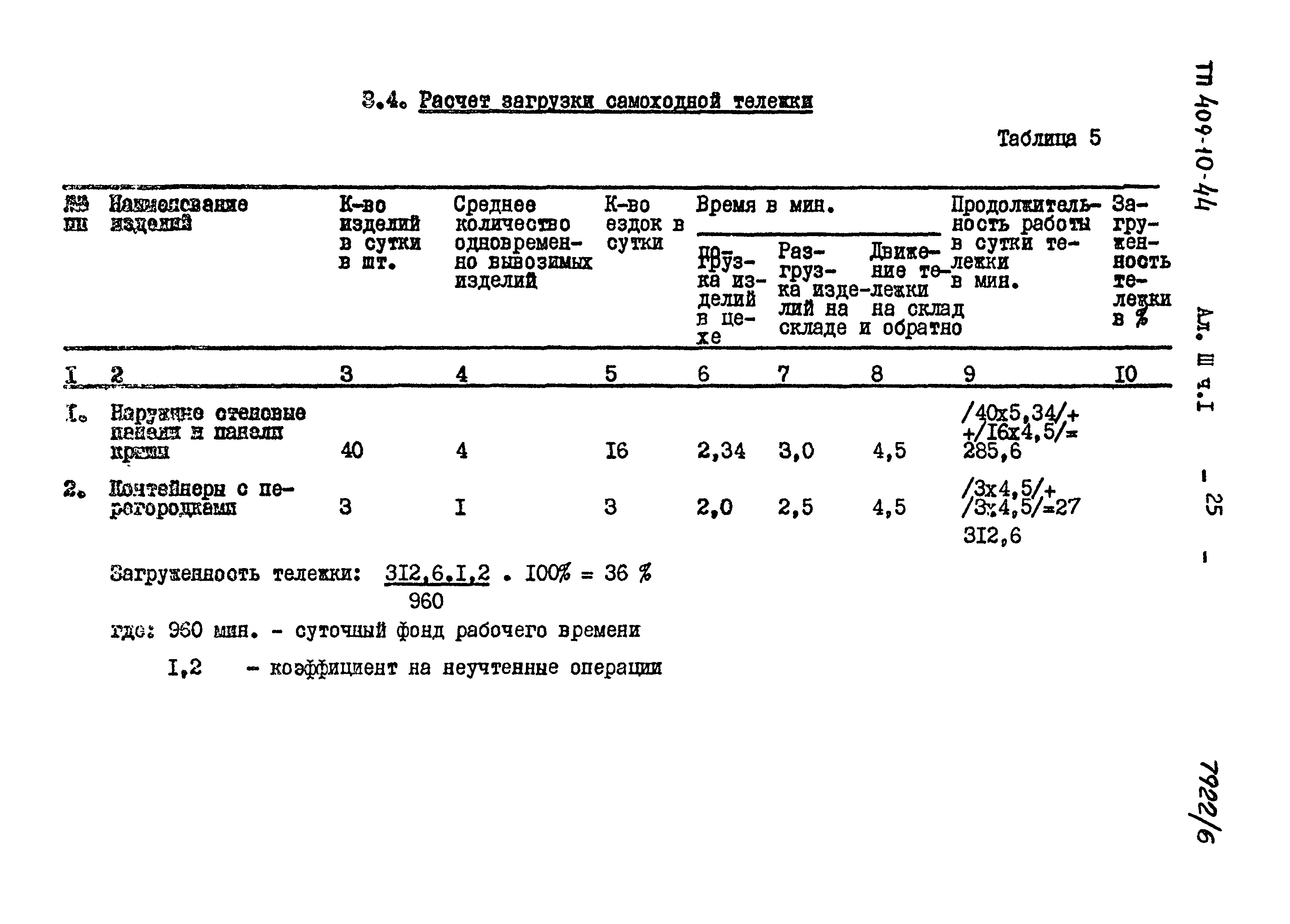 Типовой проект 409-10-44