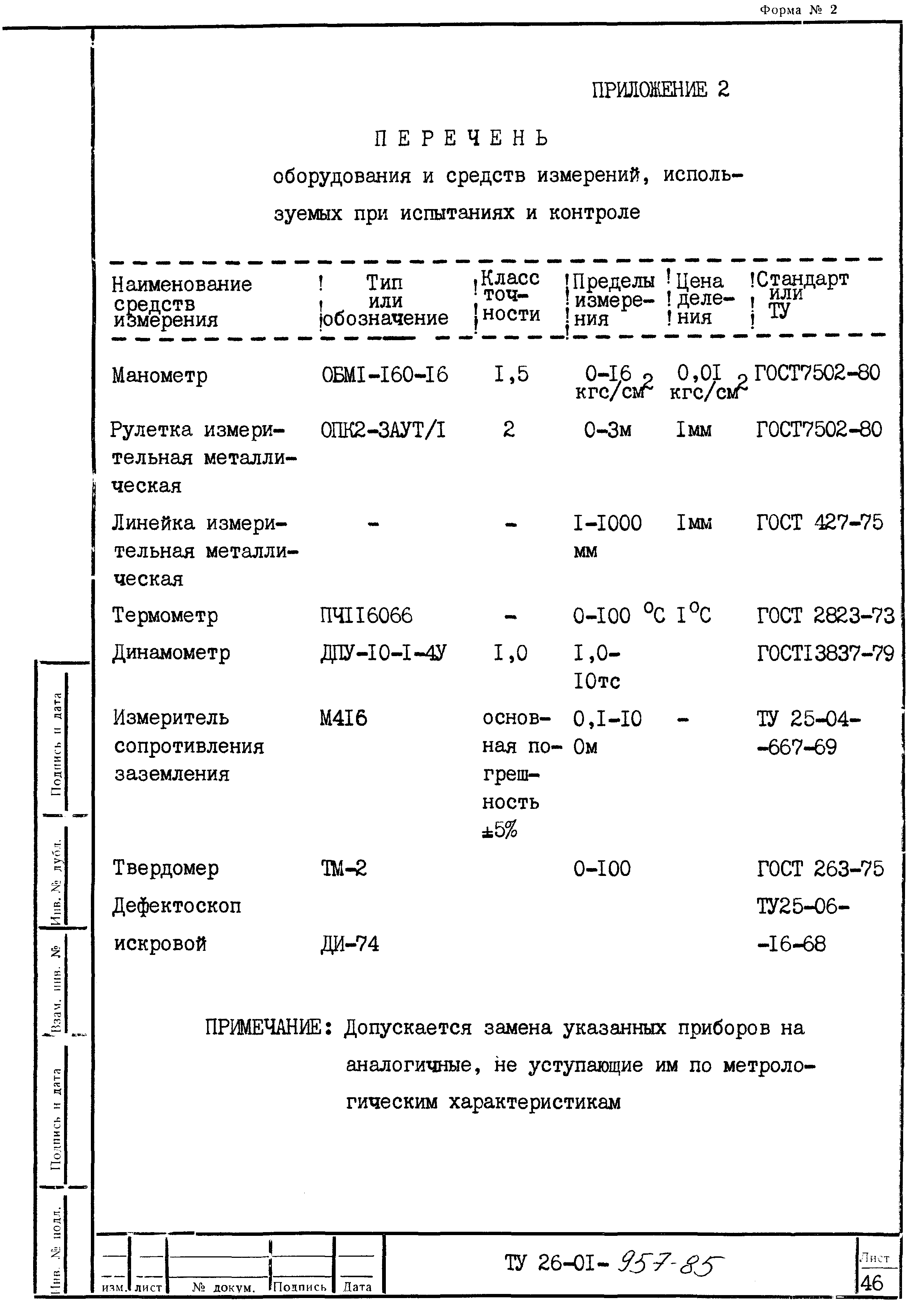 ТУ 26-01-957-85