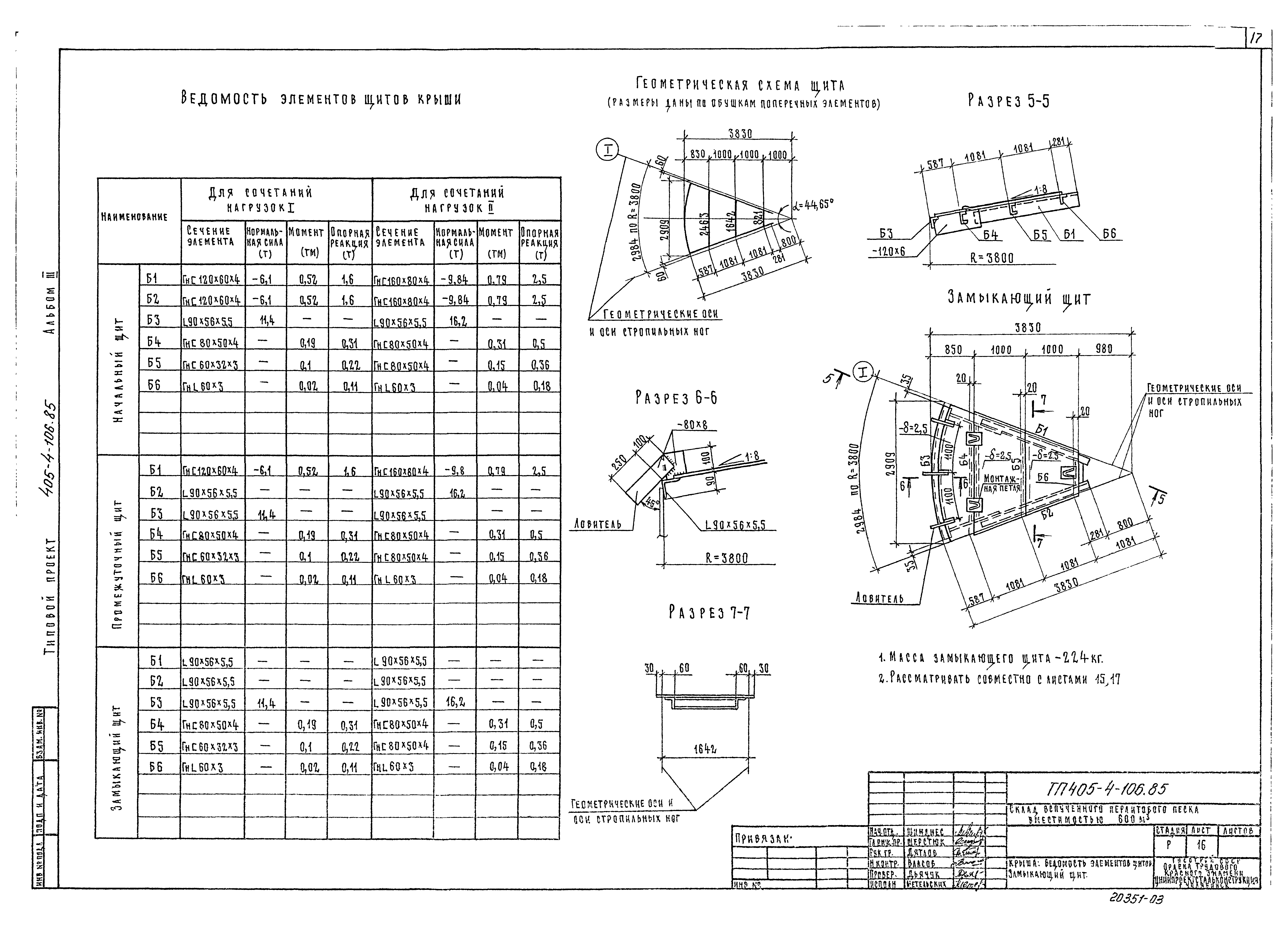 Типовой проект 405-4-106.85