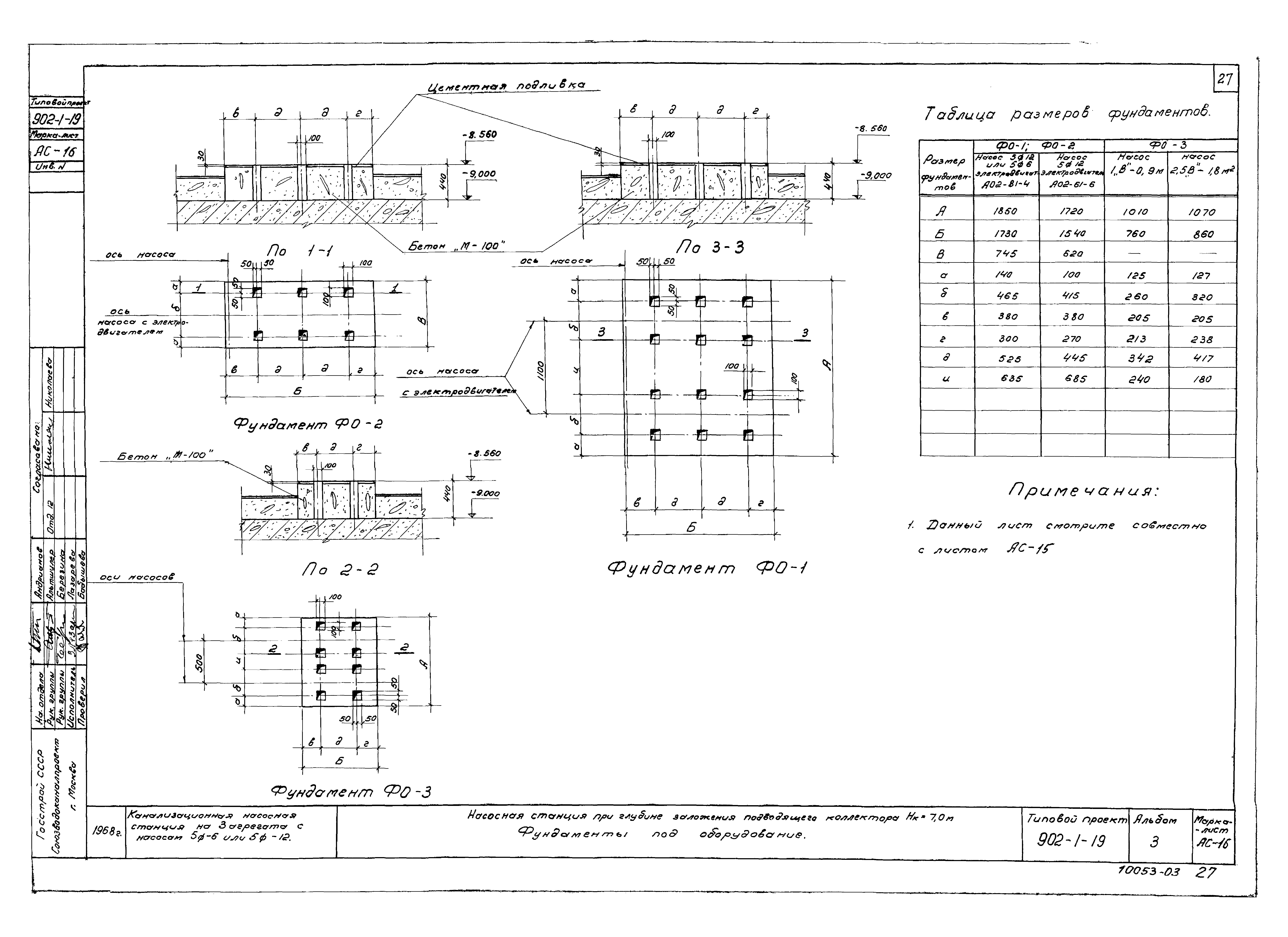 Типовой проект 902-1-19