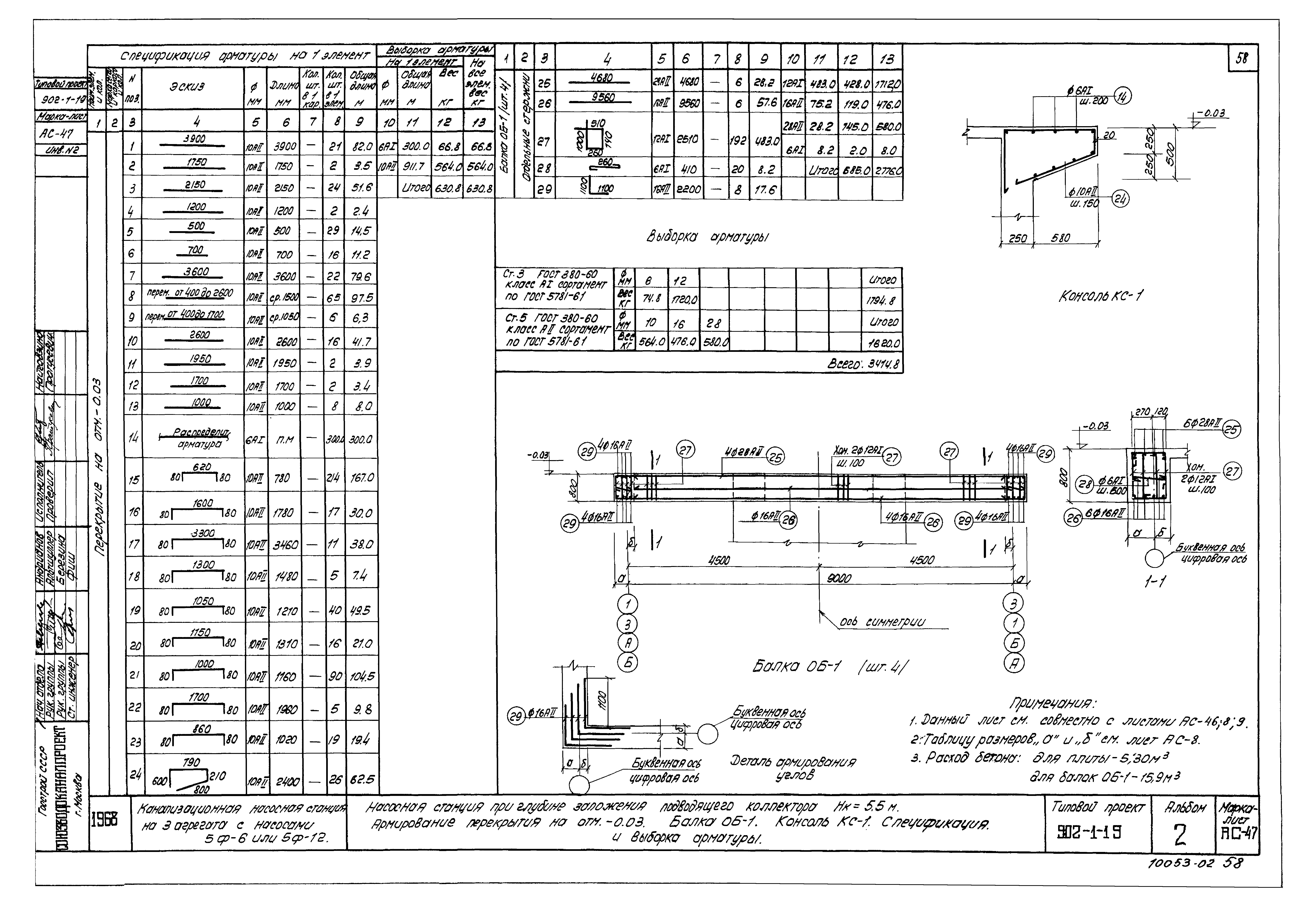 Типовой проект 902-1-19