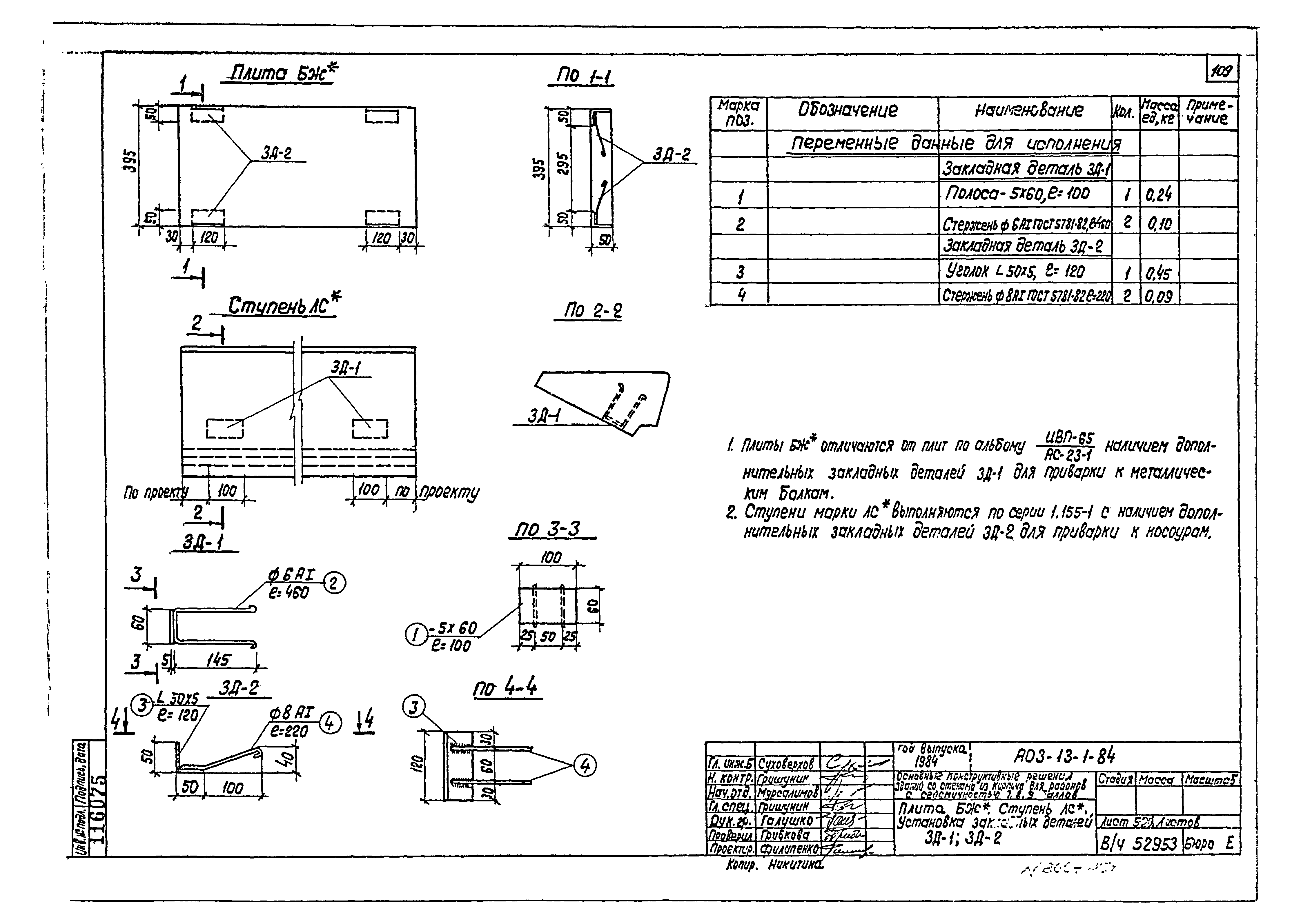 Серия АОЗ-13-1-84
