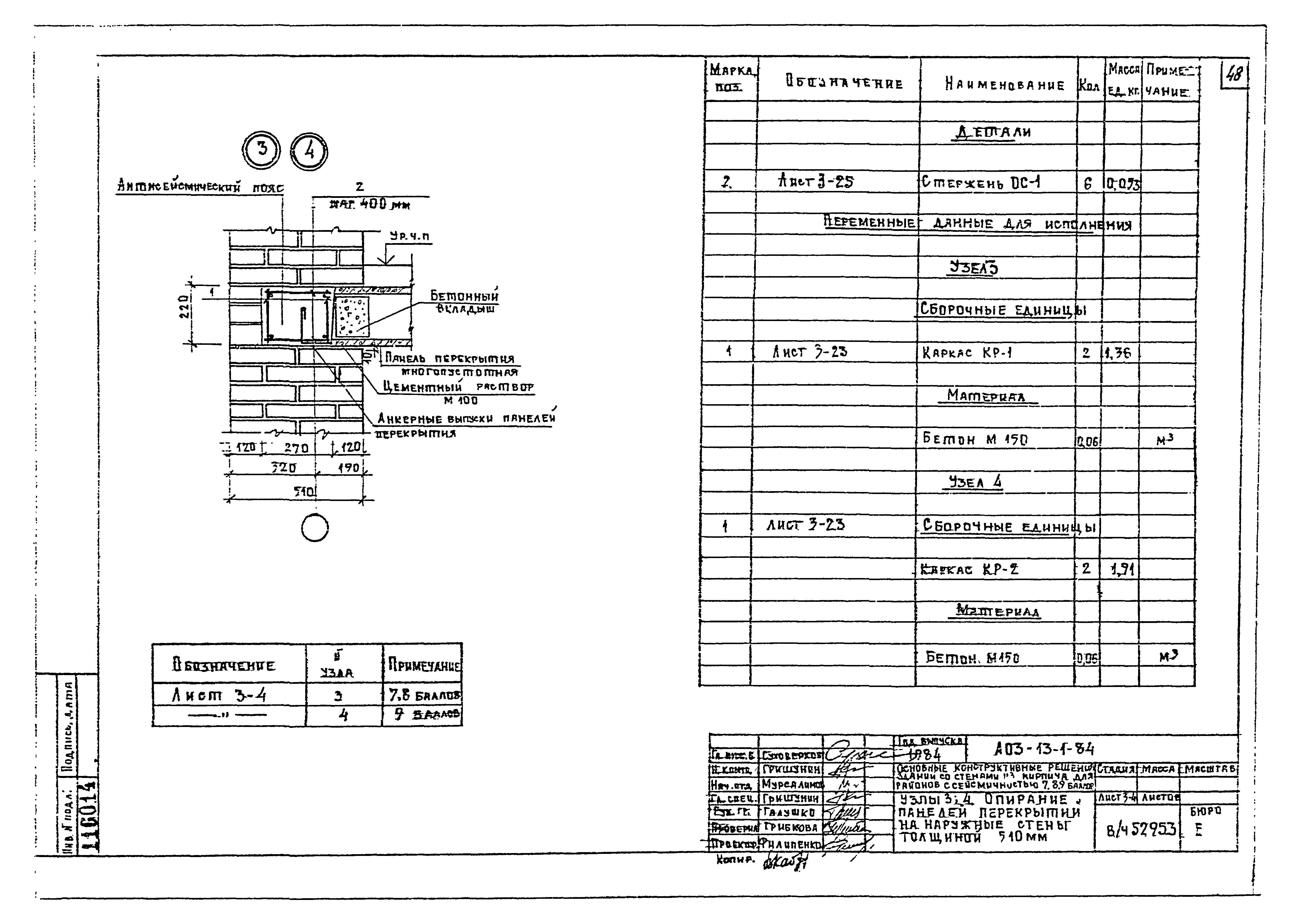Серия АОЗ-13-1-84