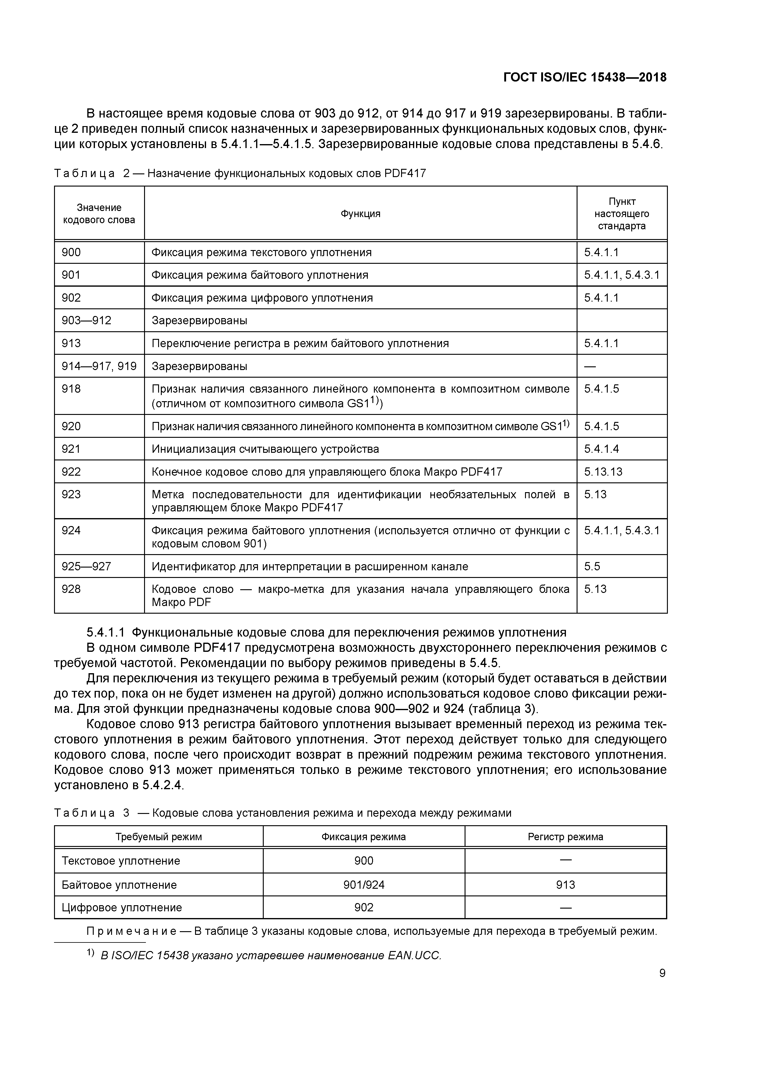 ГОСТ ISO/IEC 15438-2018