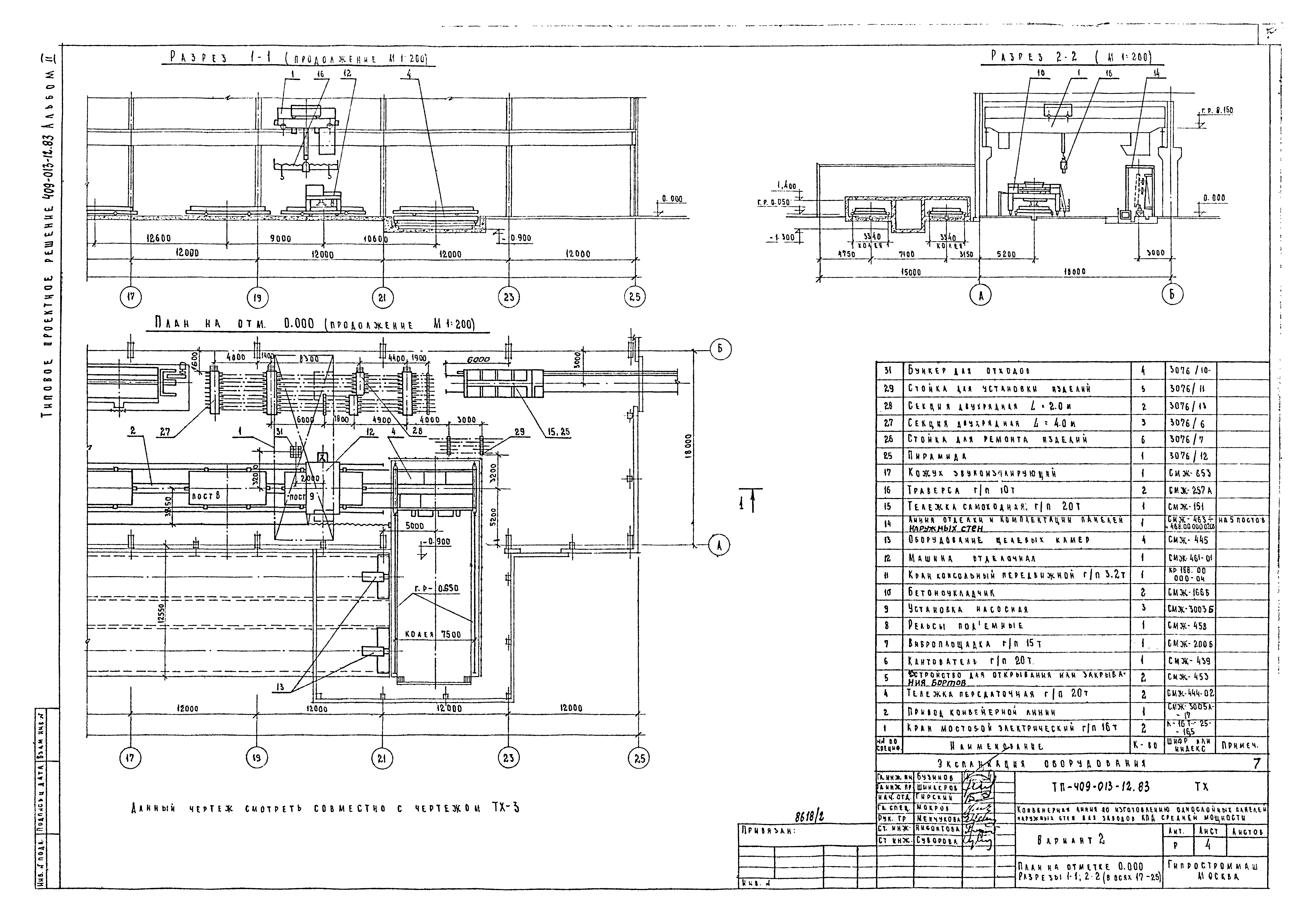 Типовые проектные решения 409-013-12.83