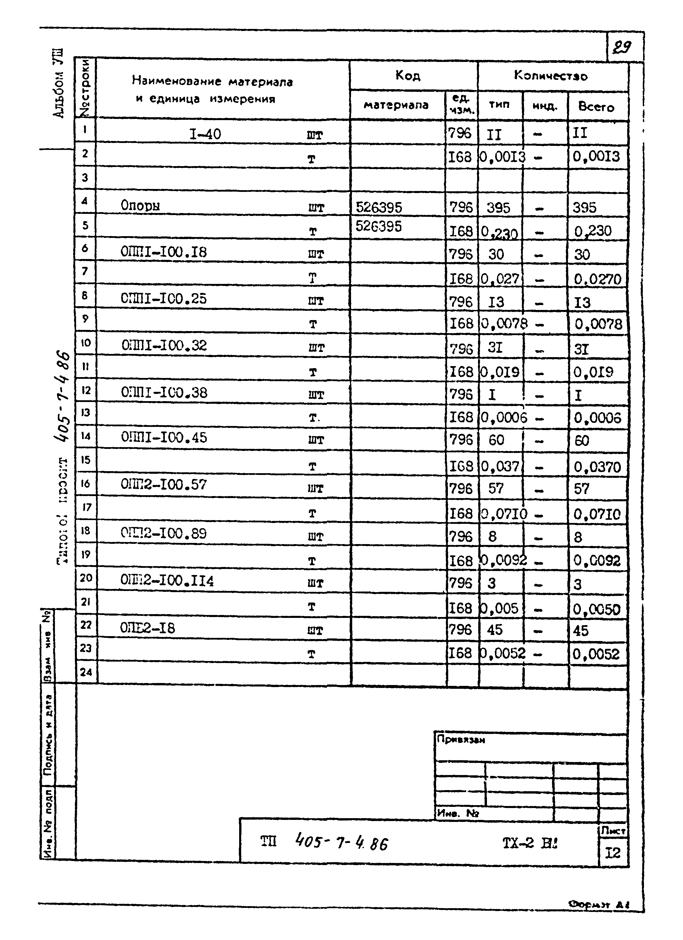 Типовой проект 405-7-4.86