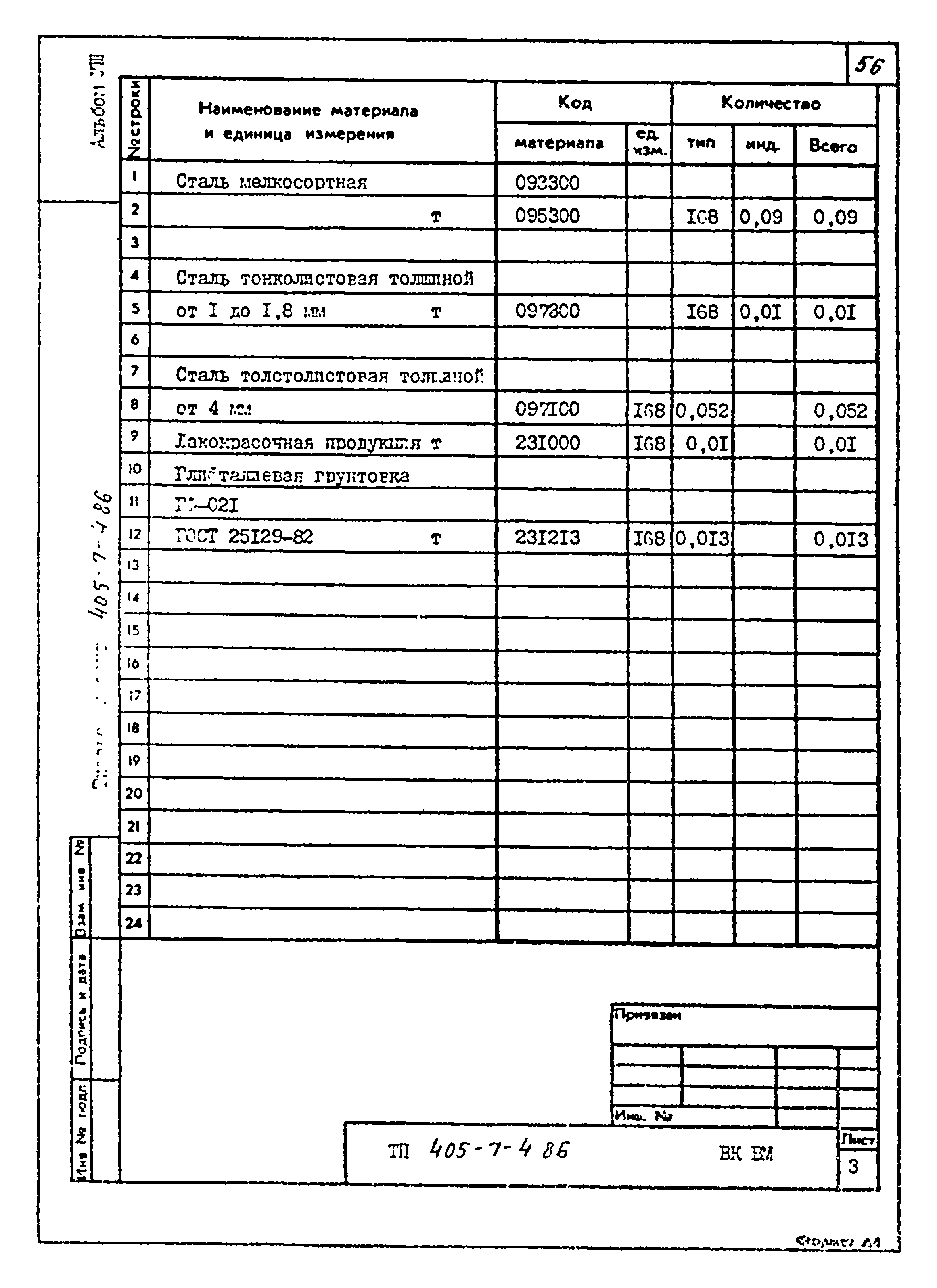 Типовой проект 405-7-4.86