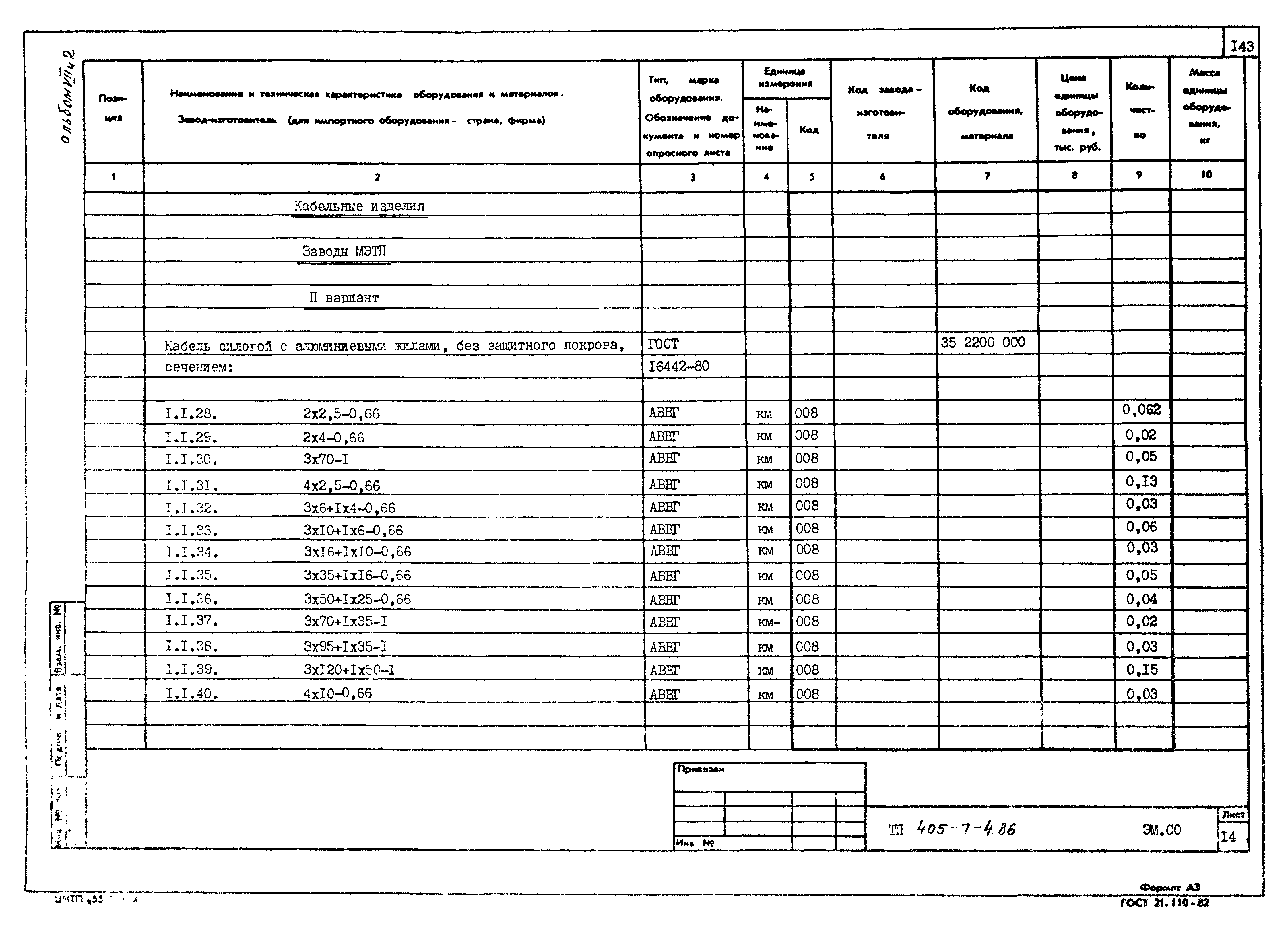 Типовой проект 405-7-4.86