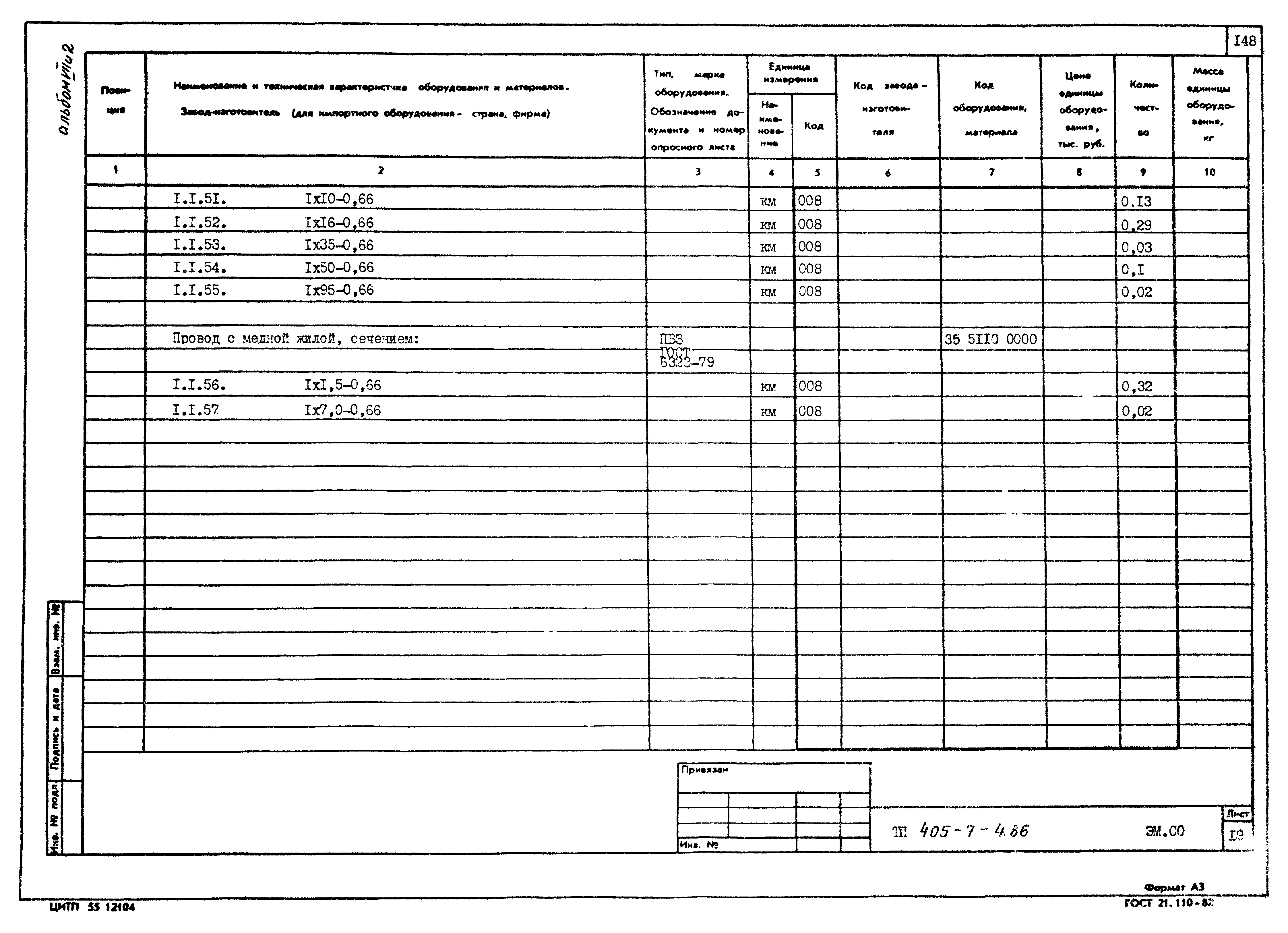 Типовой проект 405-7-4.86