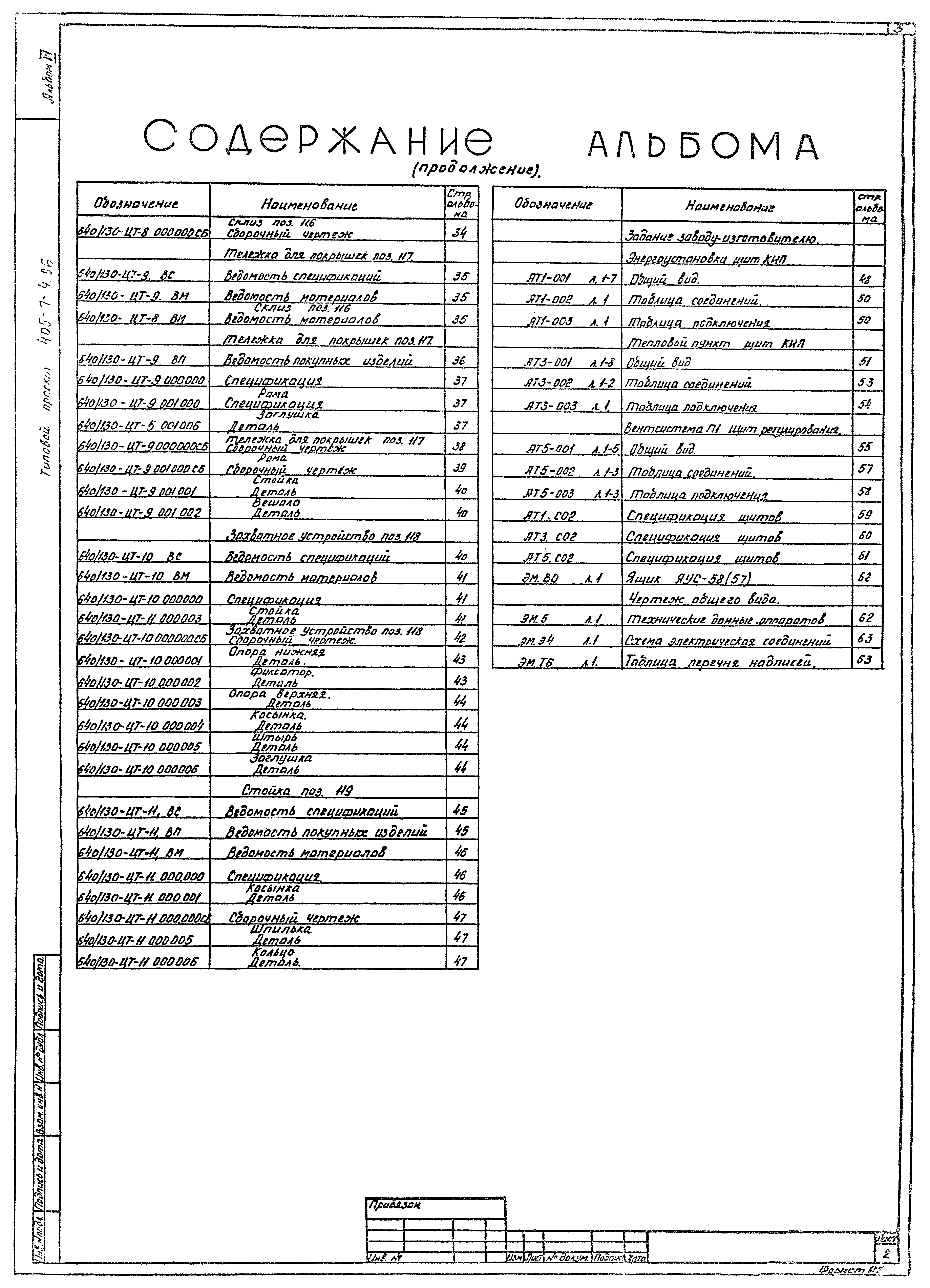 Типовой проект 405-7-4.86