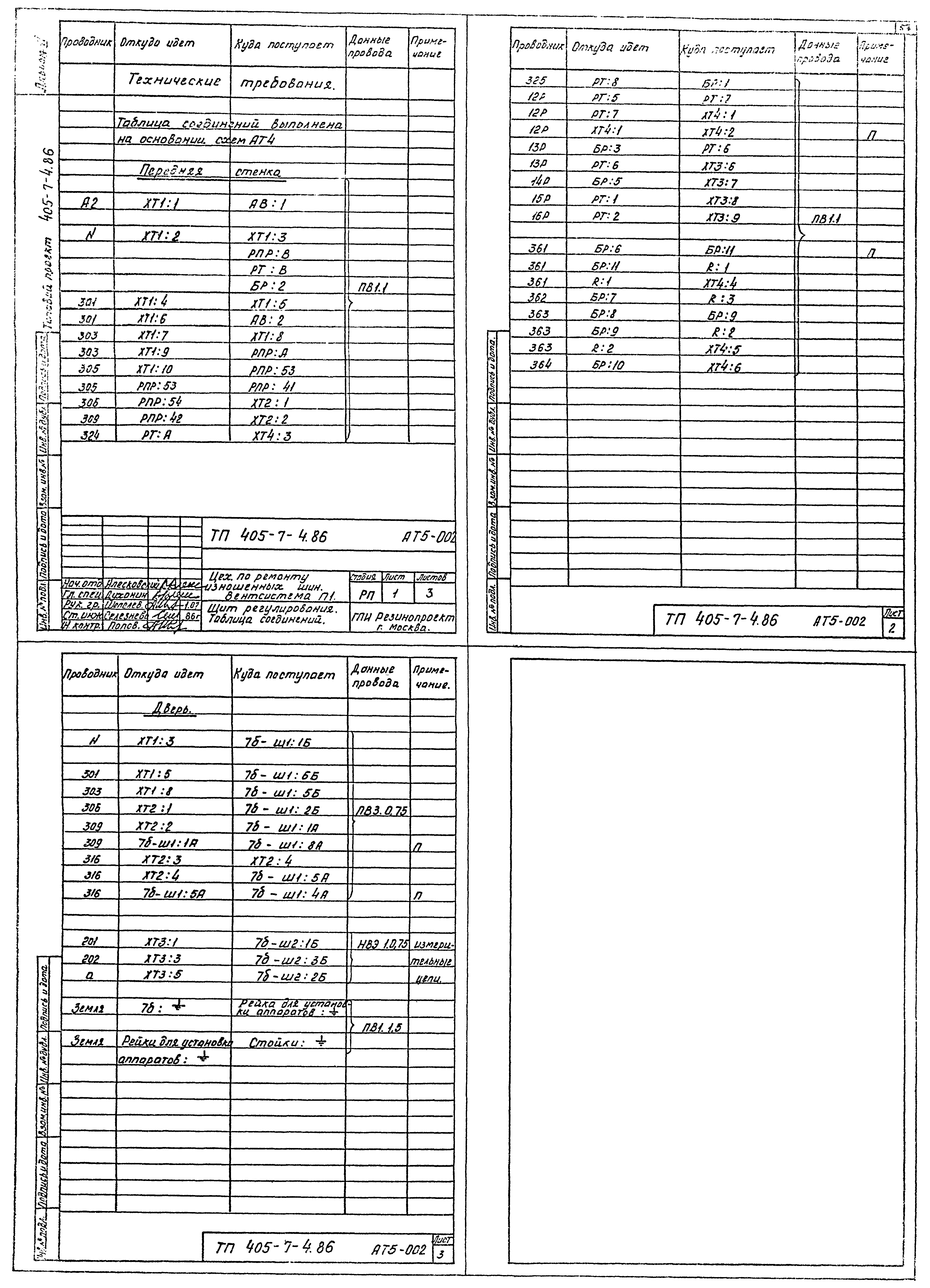 Типовой проект 405-7-4.86